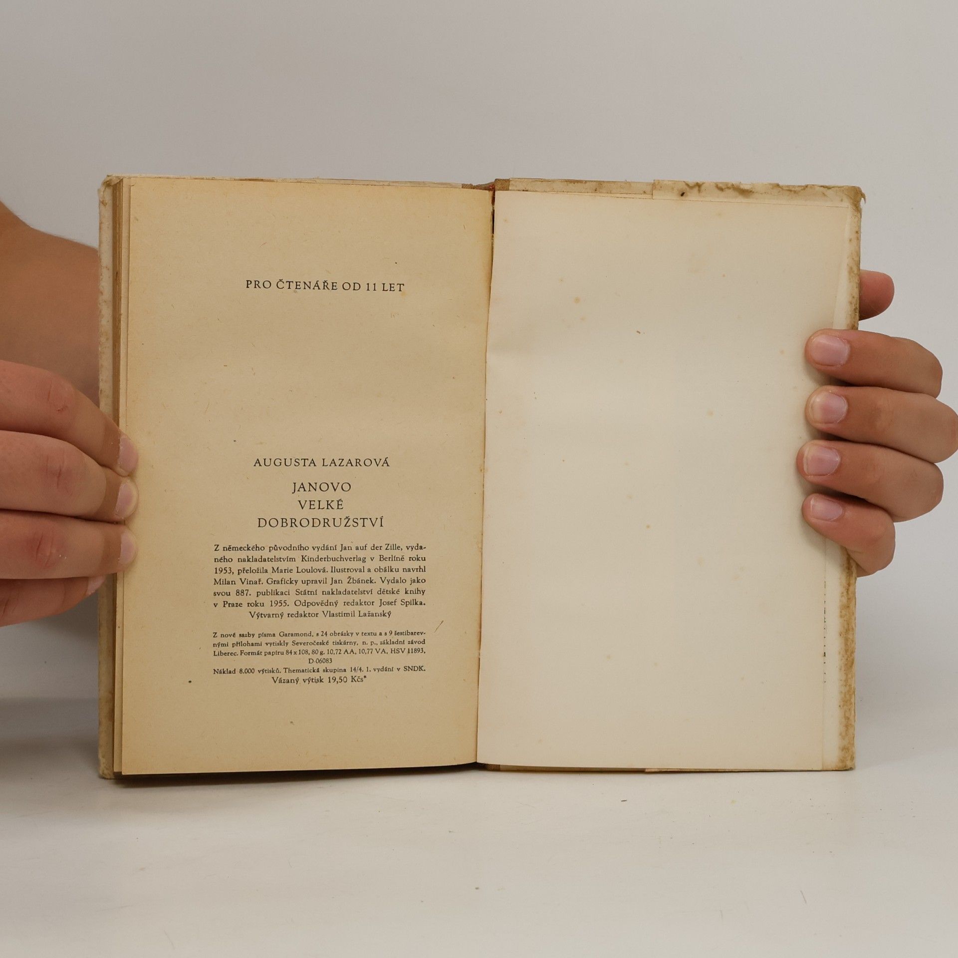 Augusta Lazarová Janovo velké dobrodružství