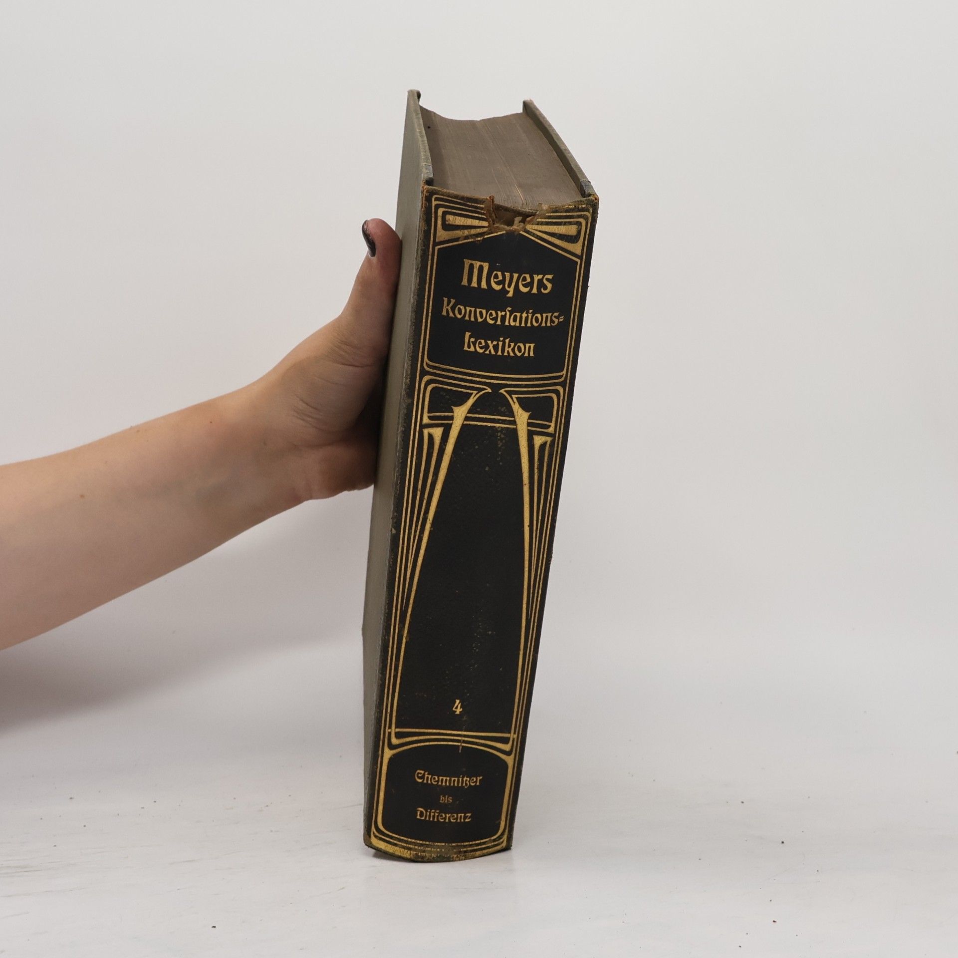 Autores varios Meyers Großes Konversations-Lexikon 4