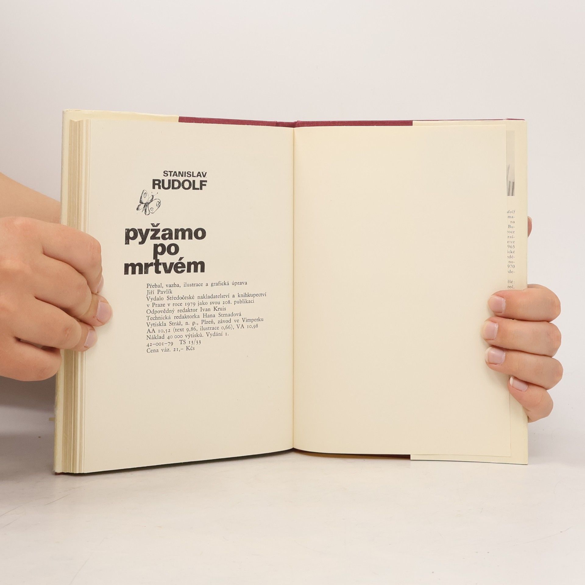 Stanislav Rudolf Pyžamo po mrtvém