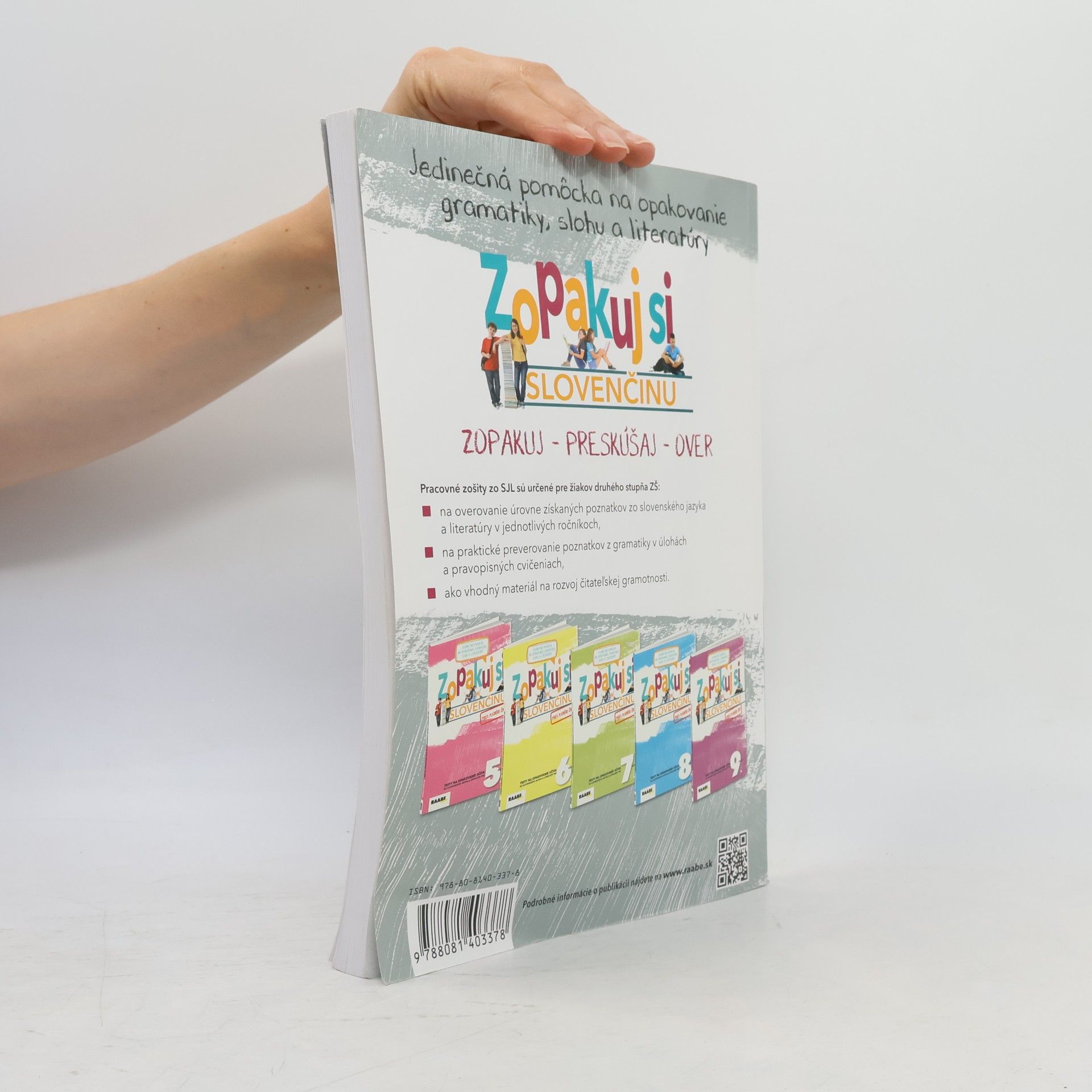 Autorenkollektiv Zopakuj si slovenčinu – zbierka testov 5.-9. + CD(pre učiteľov)