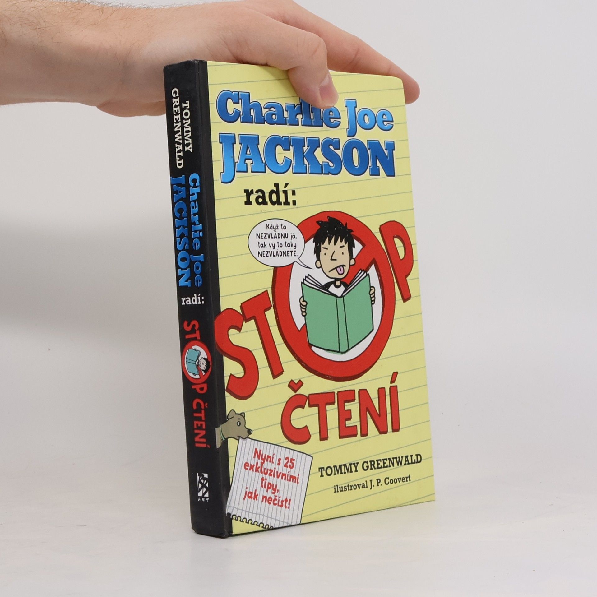 Tom Greenwald Charlie Joe Jackson radí: stop čtení