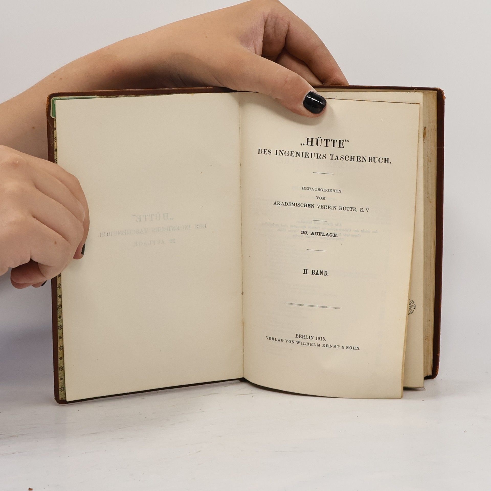 Autorenkollektiv Hütte. Des Ingenieurs Taschenbuch II