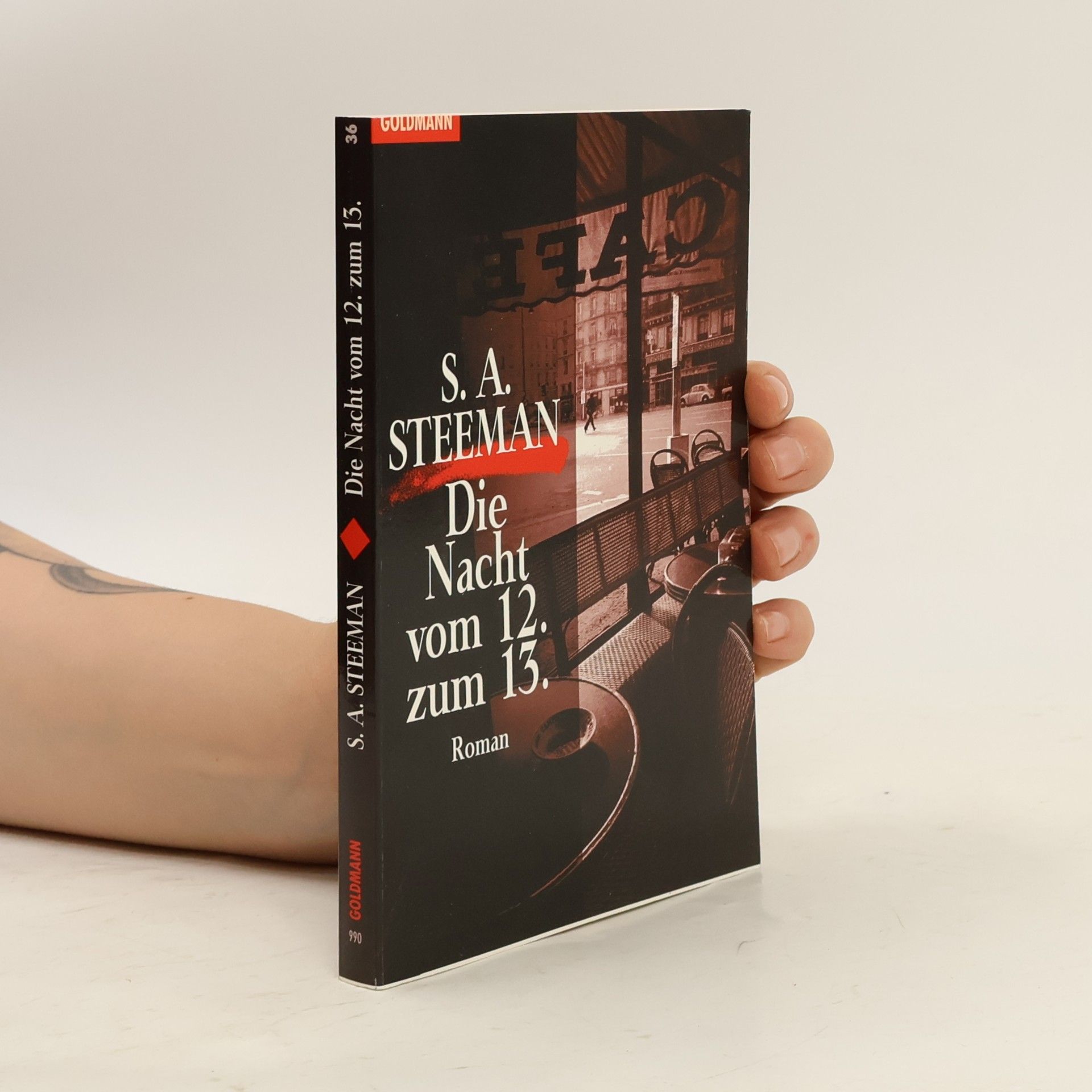 S. A. Steeman Goldmann Krimi, Bd.36, Die Nacht vom 12. zum 13.