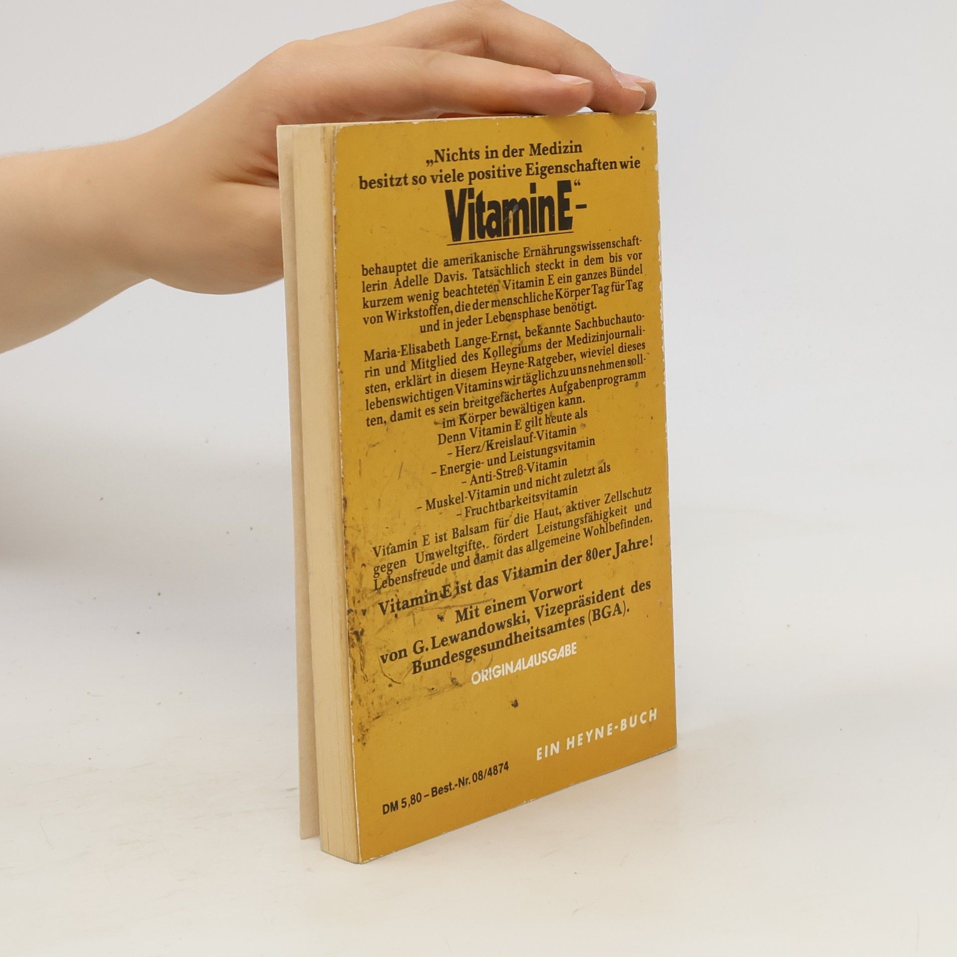 Maria-Elisabeth Lange Vitamin E