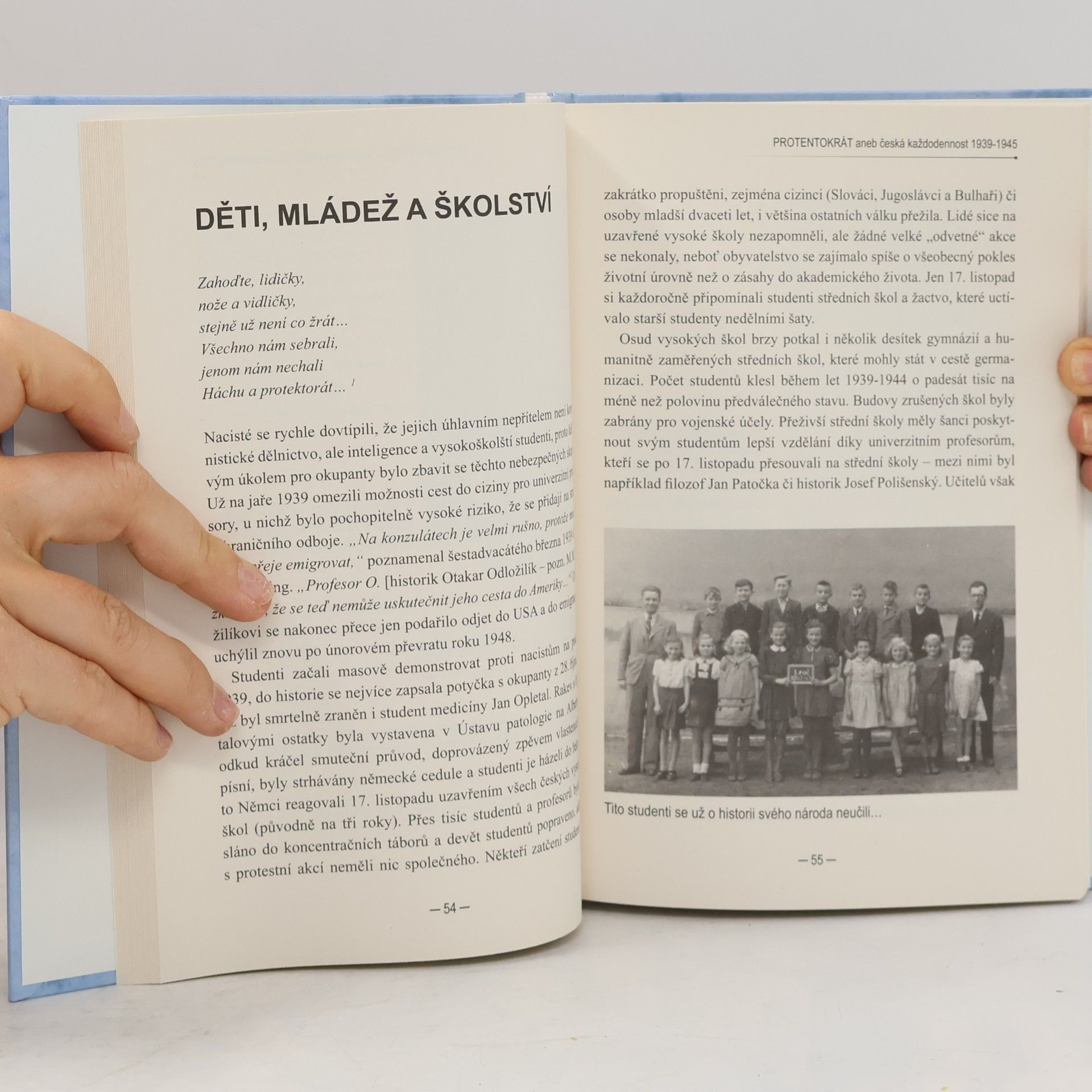 Marie Michlová Protentokrát aneb Česká každodennost 1939-1945