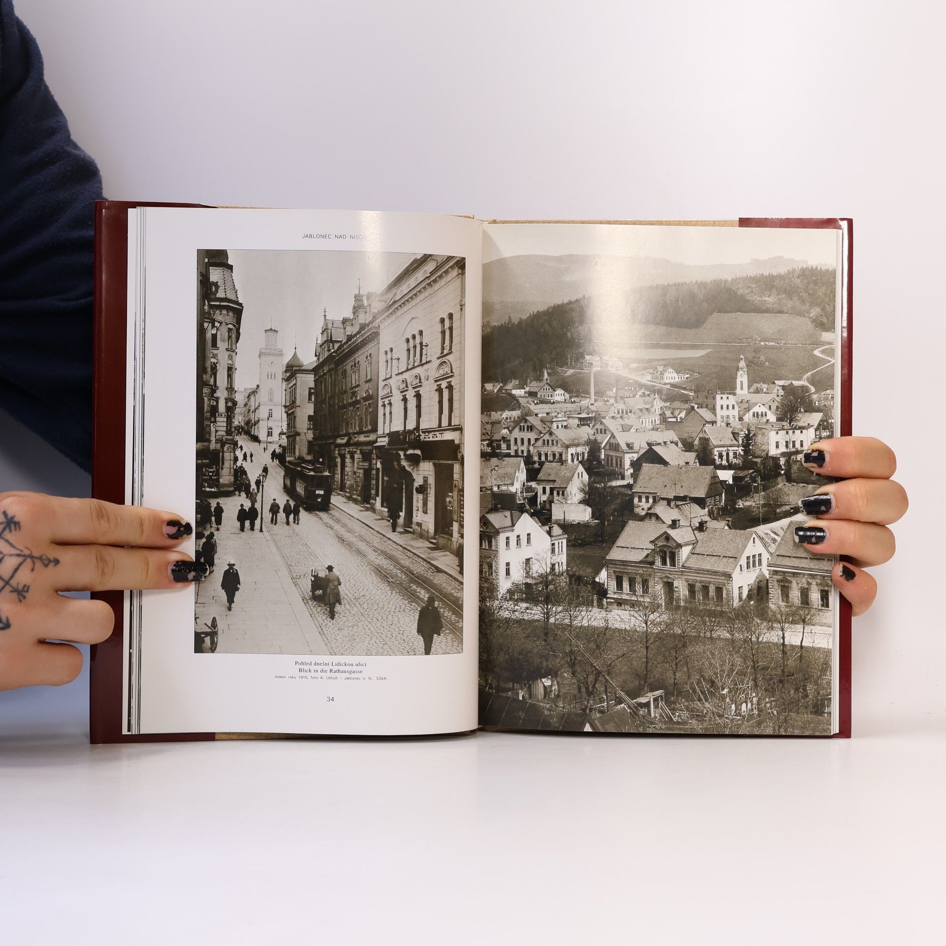 Jan Strnad Dobové fotografie Jablonecka = Zeitgenössische Fotografien aus Gablonz und seiner Umgebung