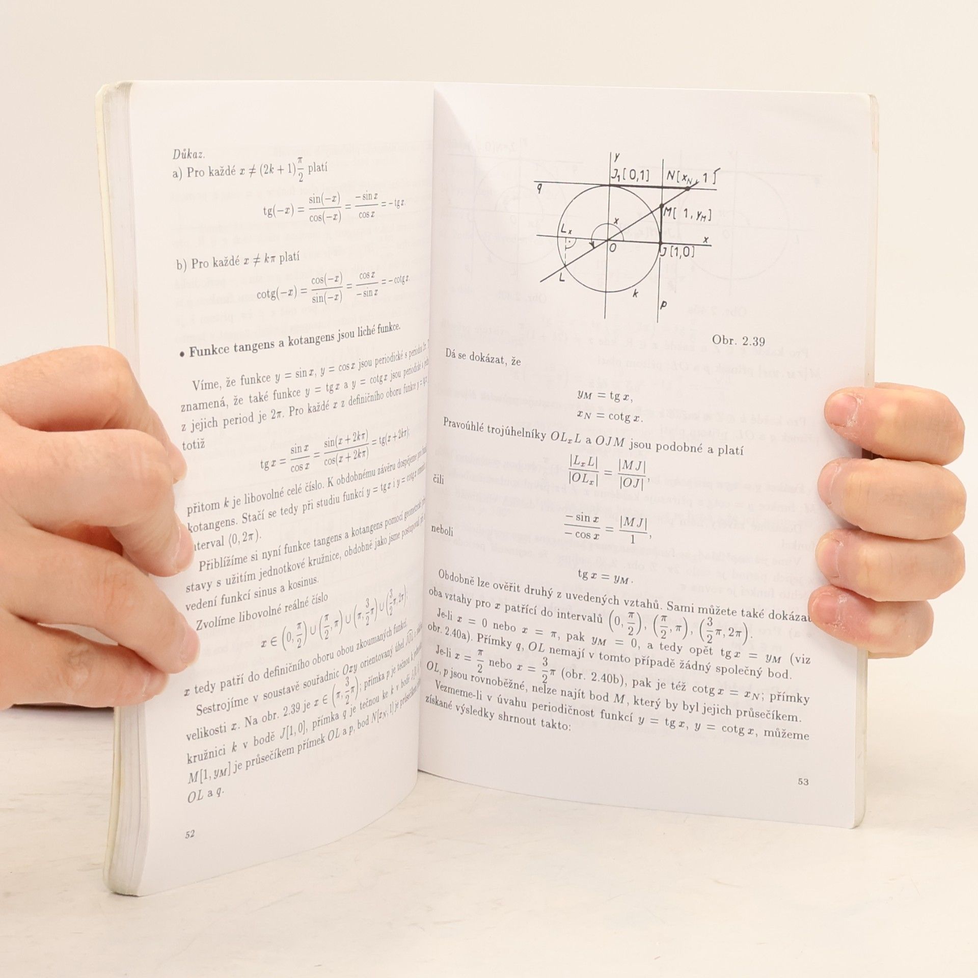 Oldřich Odvárko Matematika pro gymnázia. Goniometrie