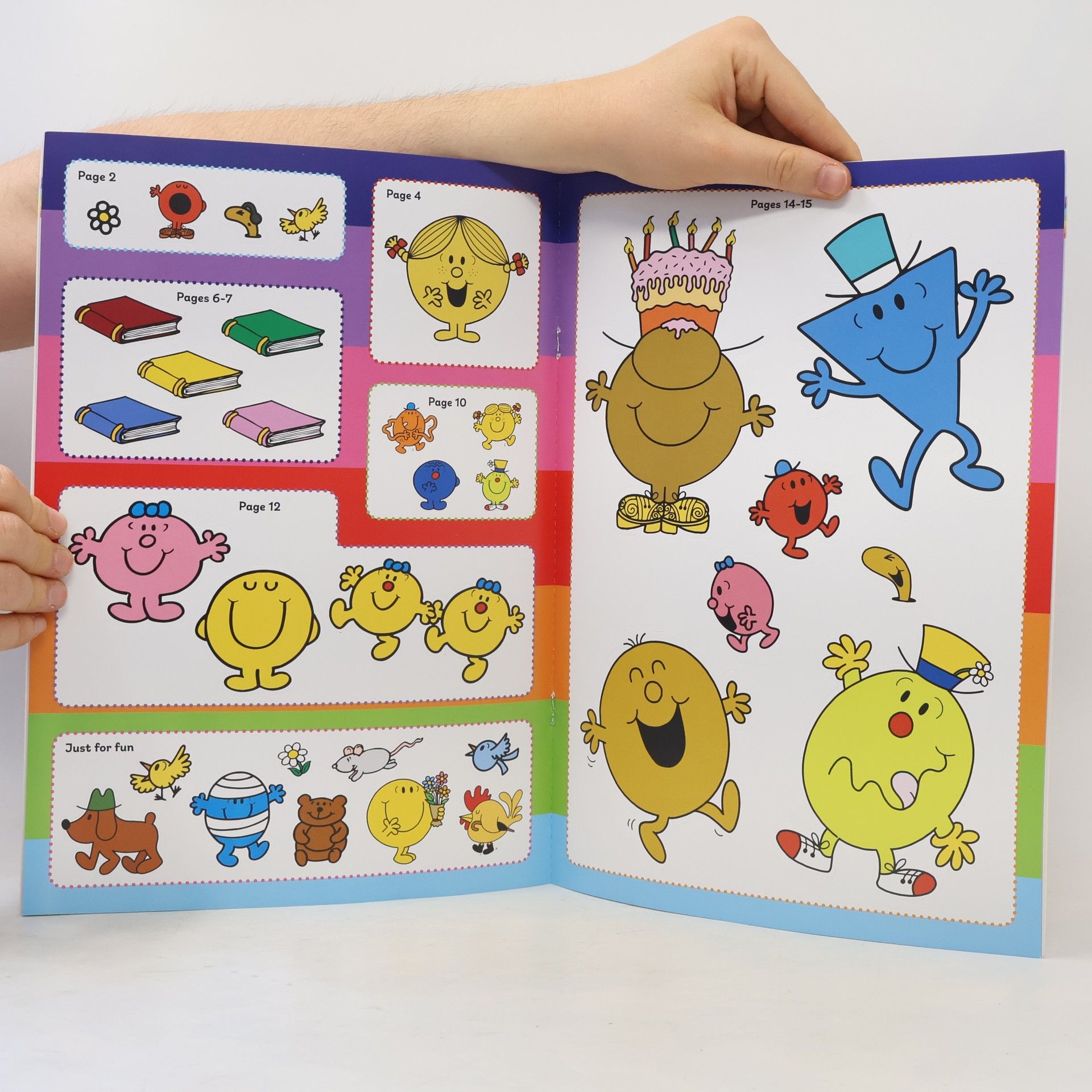 Roger Hargreaves New Things Sticker Book