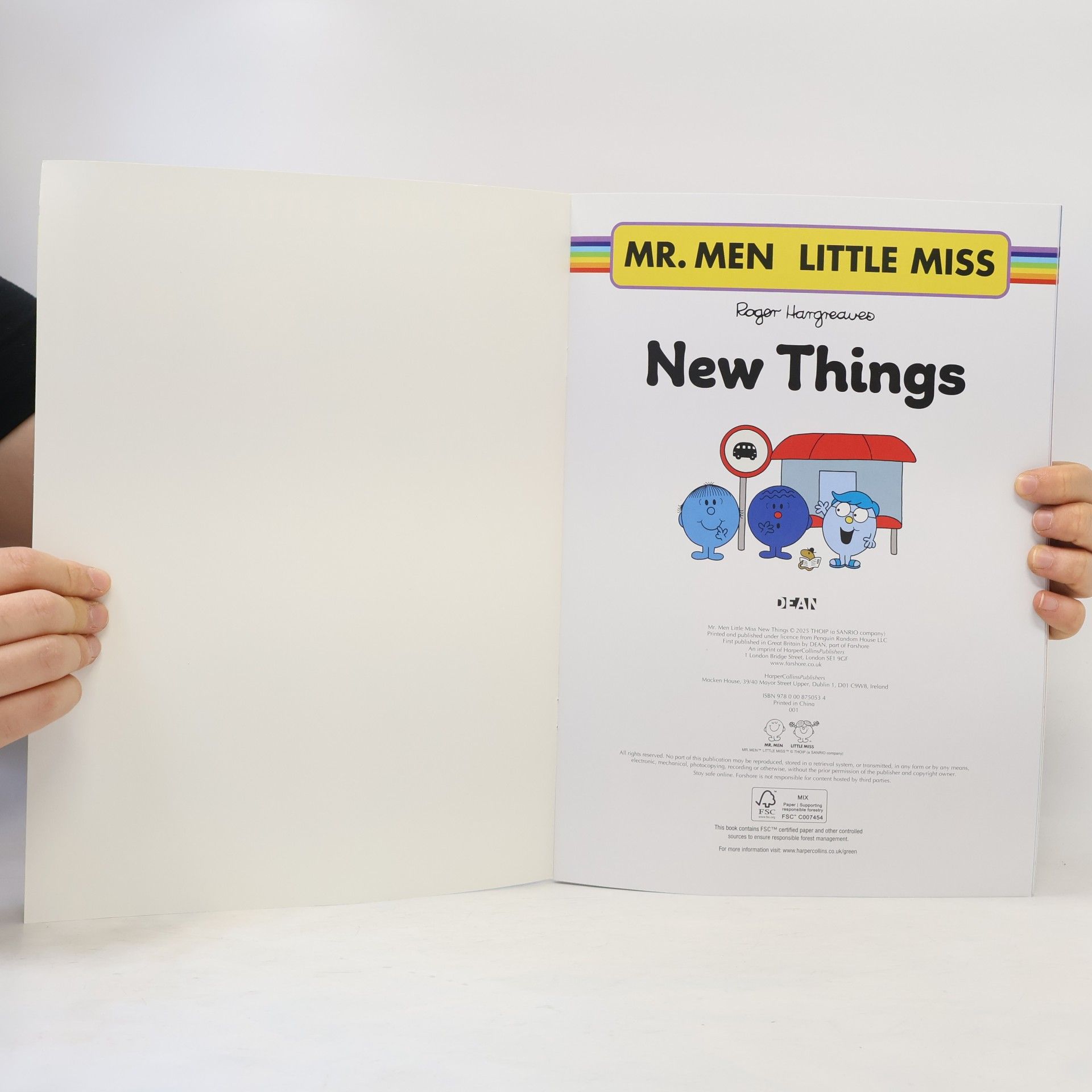 Roger Hargreaves New Things Sticker Book
