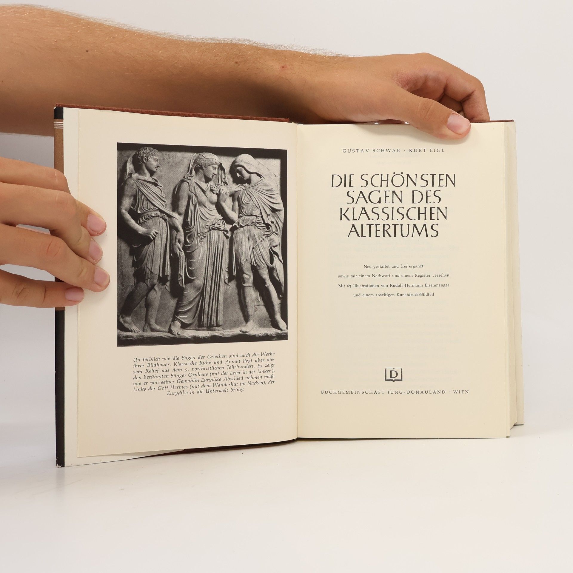Gustav Schwab Die schönsten Sagen des klassischen Altertums