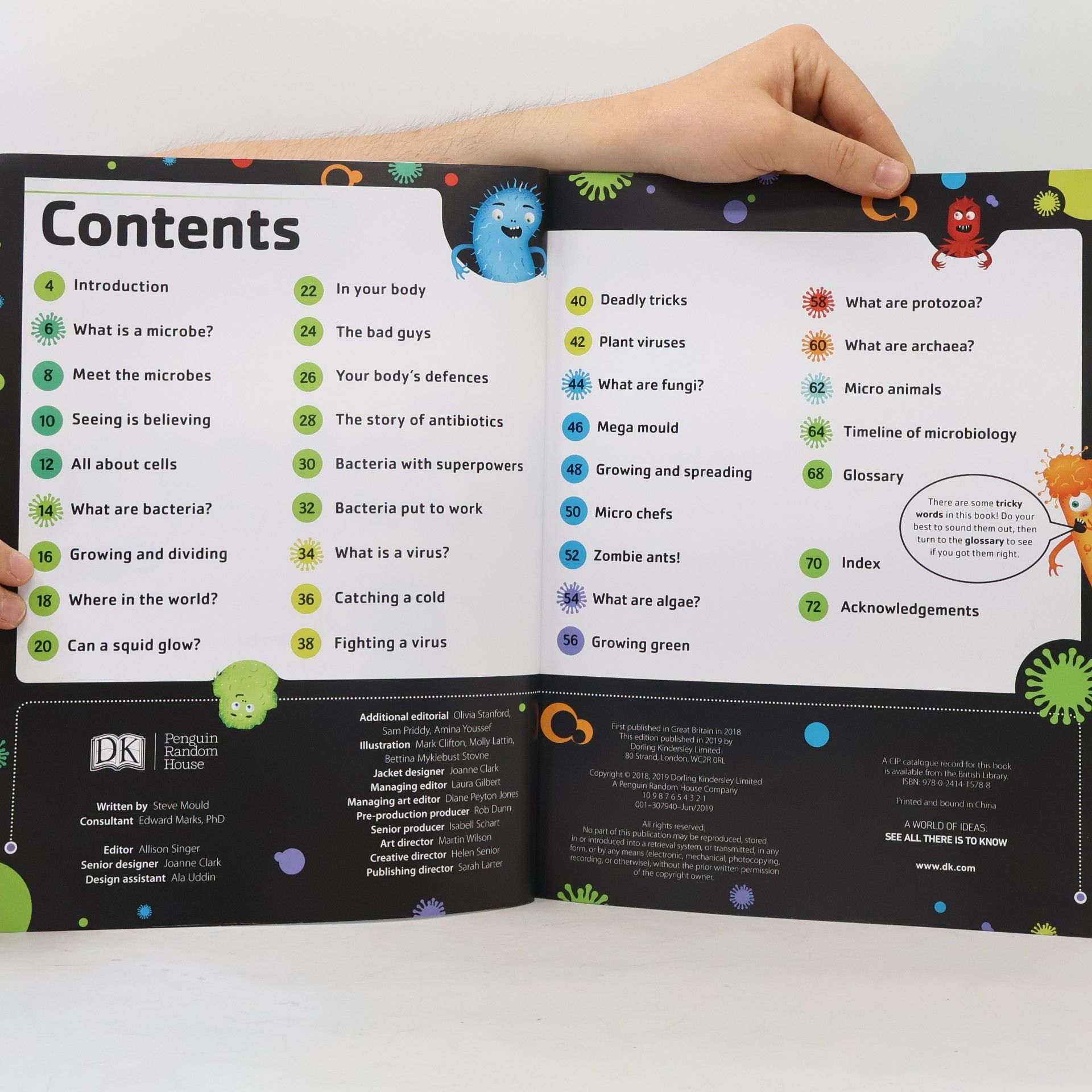 Steve Mould Bacteria Book