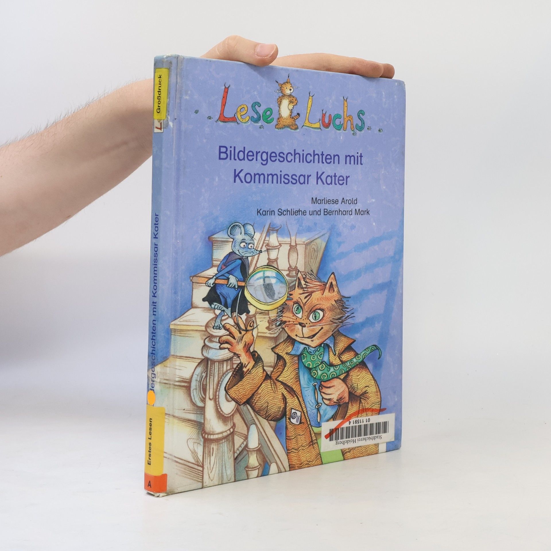 Leseluchs. Bildergeschichten mit Kommissar Kater.