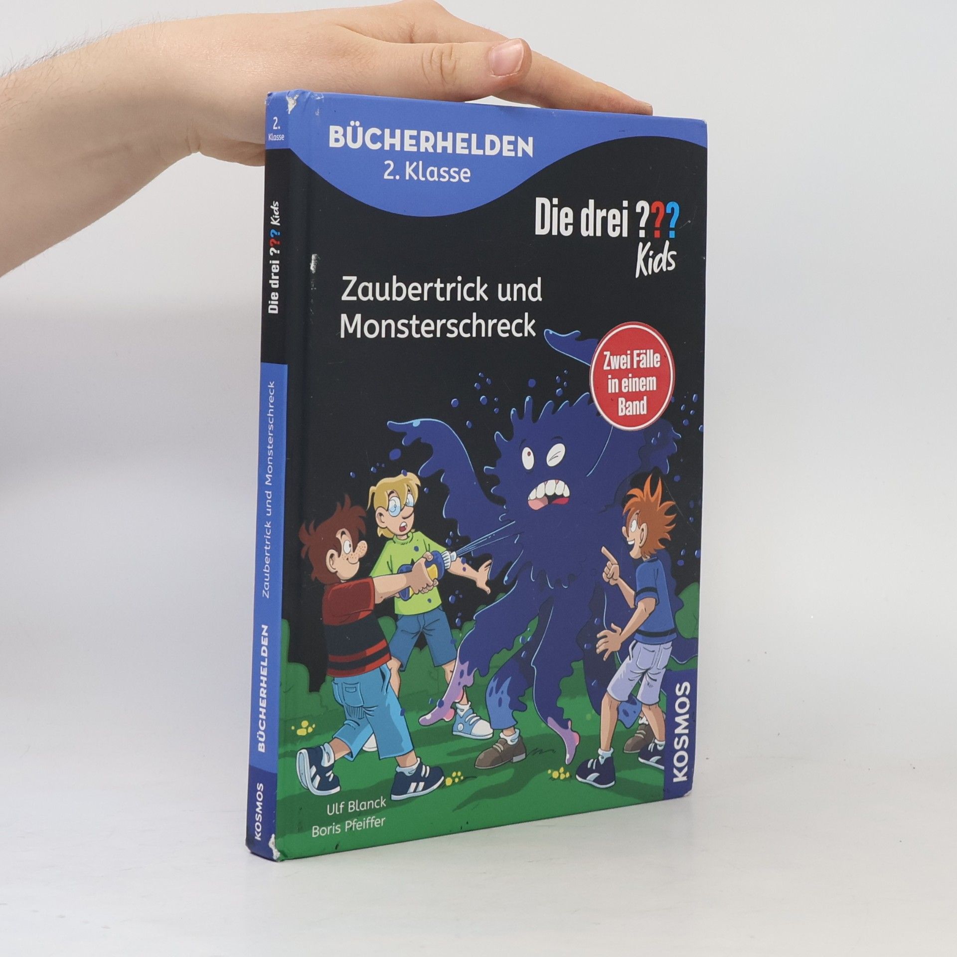 Boris Pfeiffer Die drei ??? Kids, Bücherhelden 2. Klasse, Doppelband 1, Zaubertrick und Monsterschreck