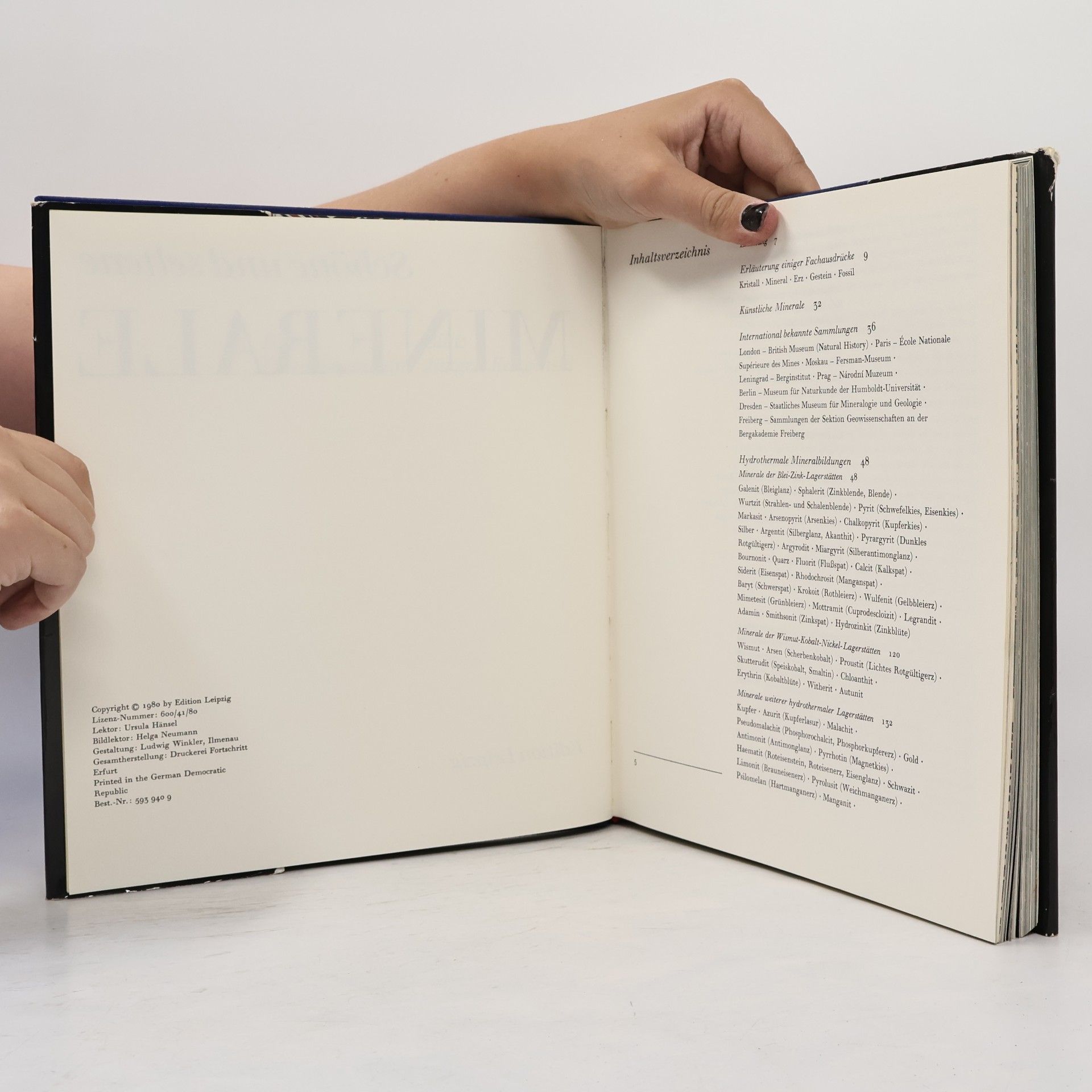 Various authors Schöne und seltene Minerale
