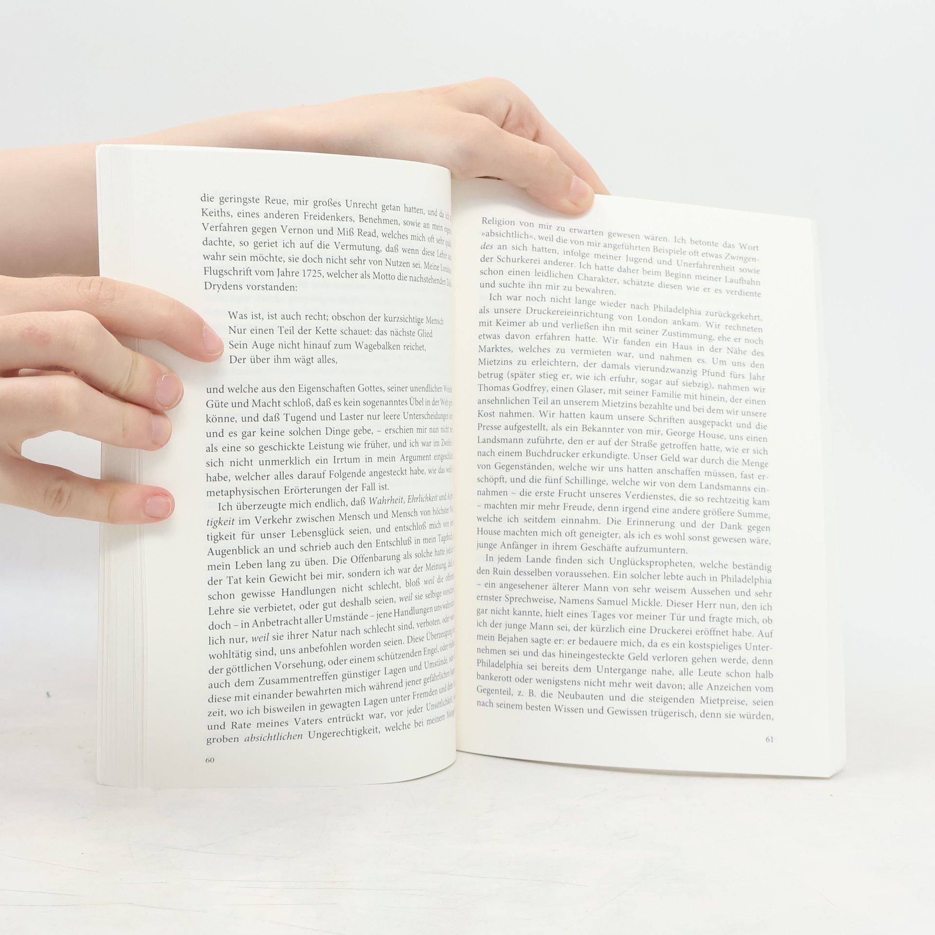 Benjamin Franklin Autobiographie