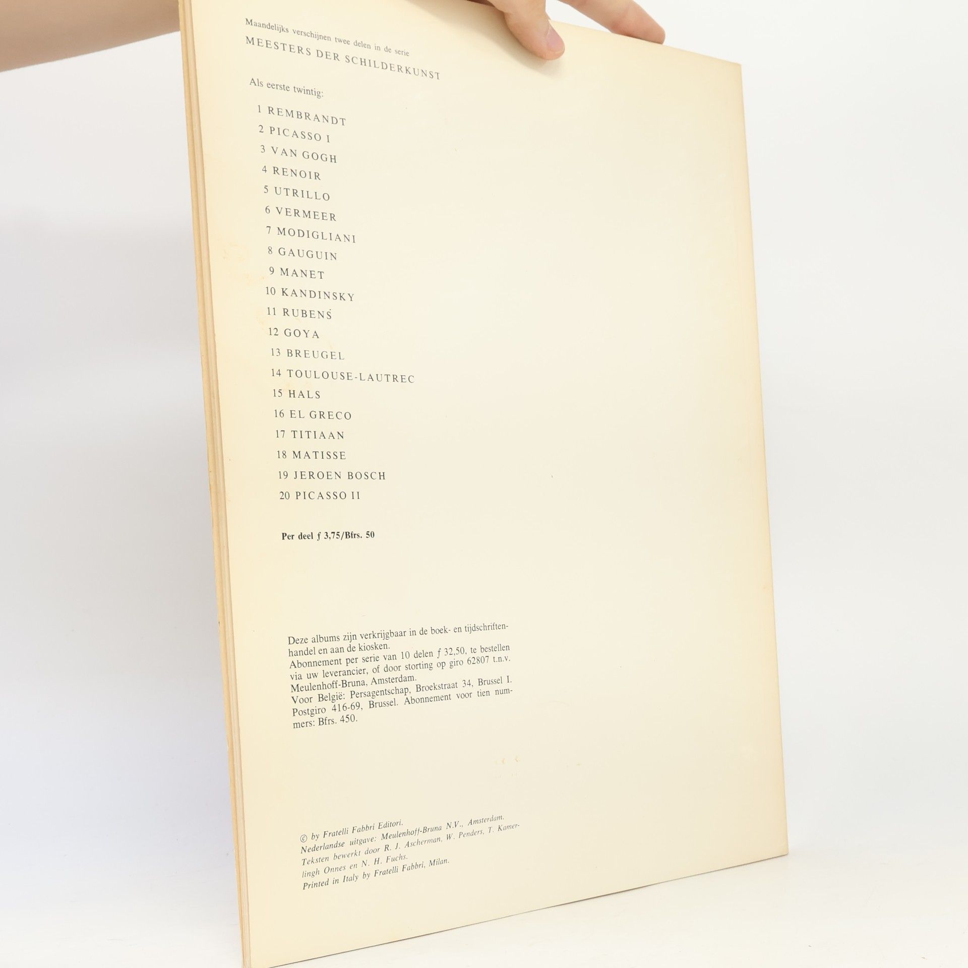 Autorenkollektiv Meesters der Schilderkunst. Rubens