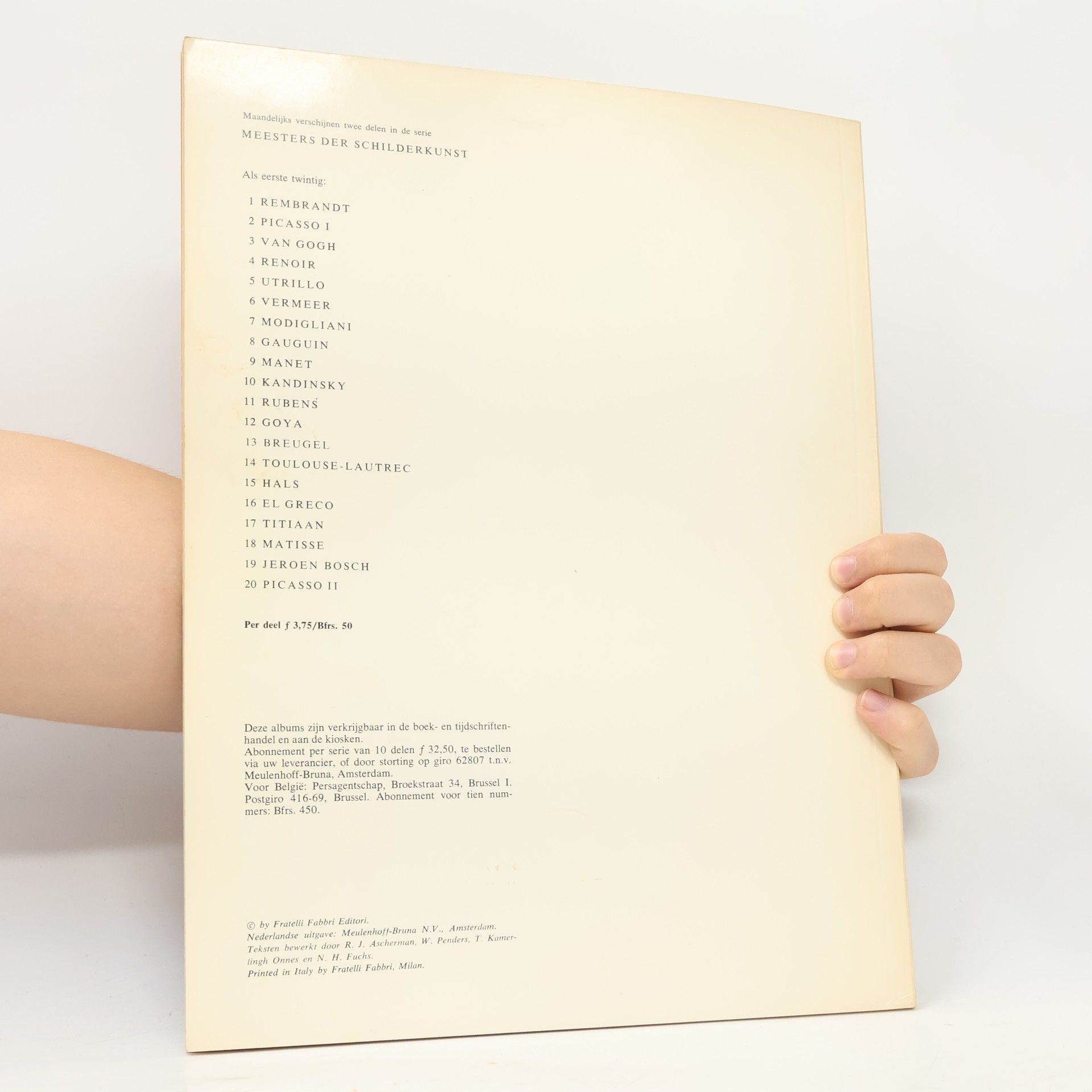Autorenkollektiv Meesters der Schilderkunst. Rubens