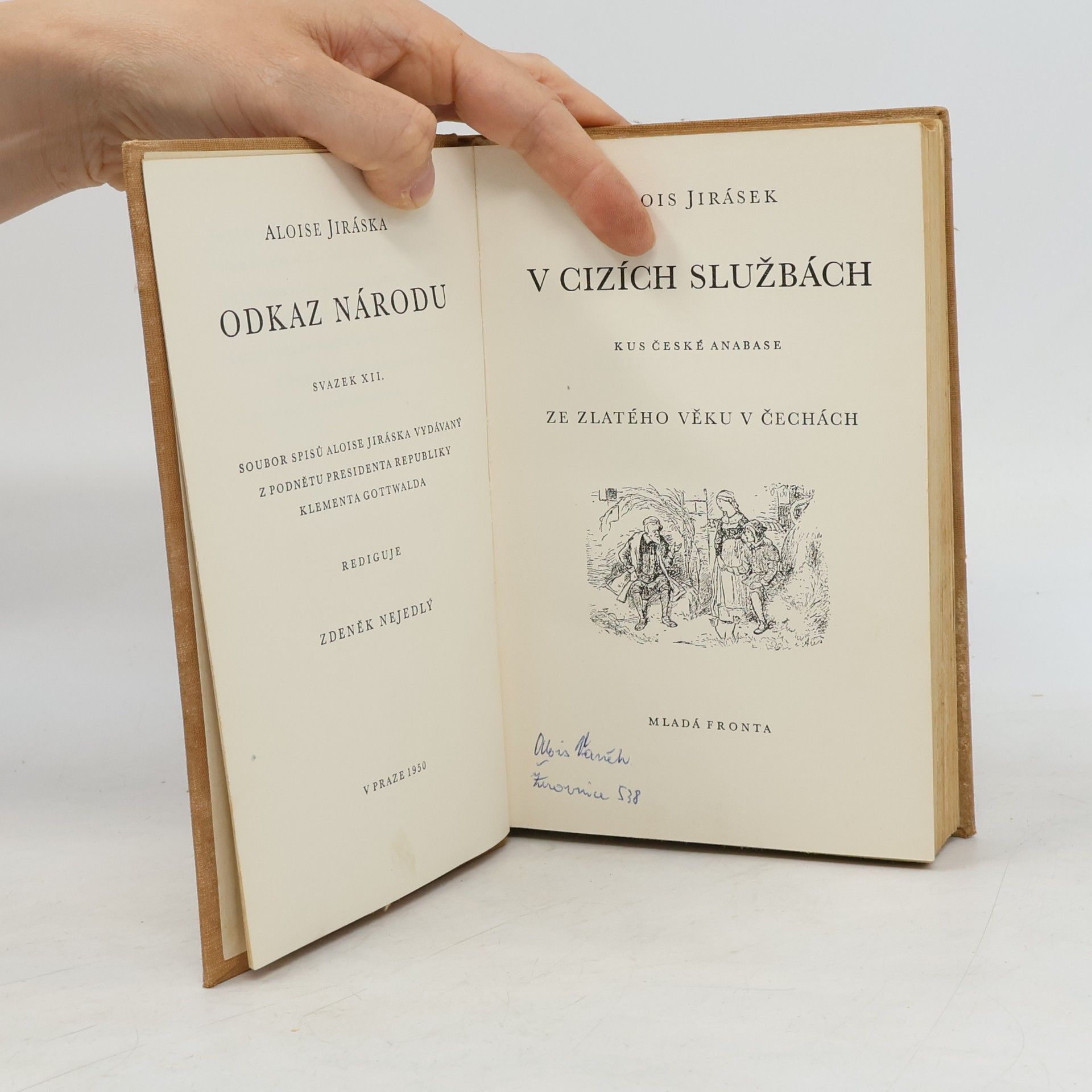 Alois Jirásek V cizích službách