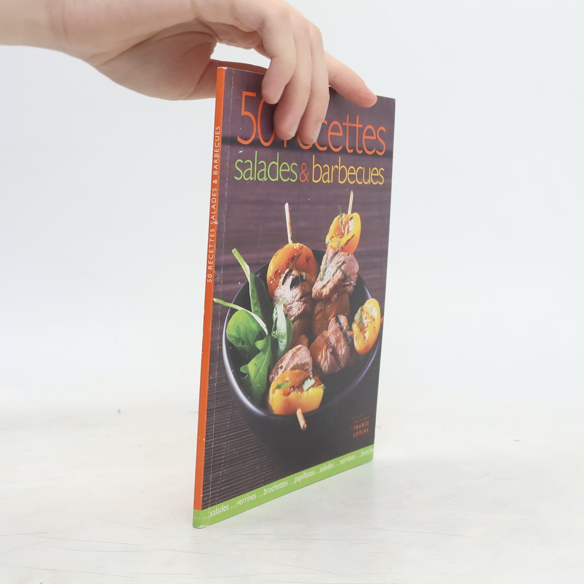 Autorenkollektiv 50 recettes salades et barbecue