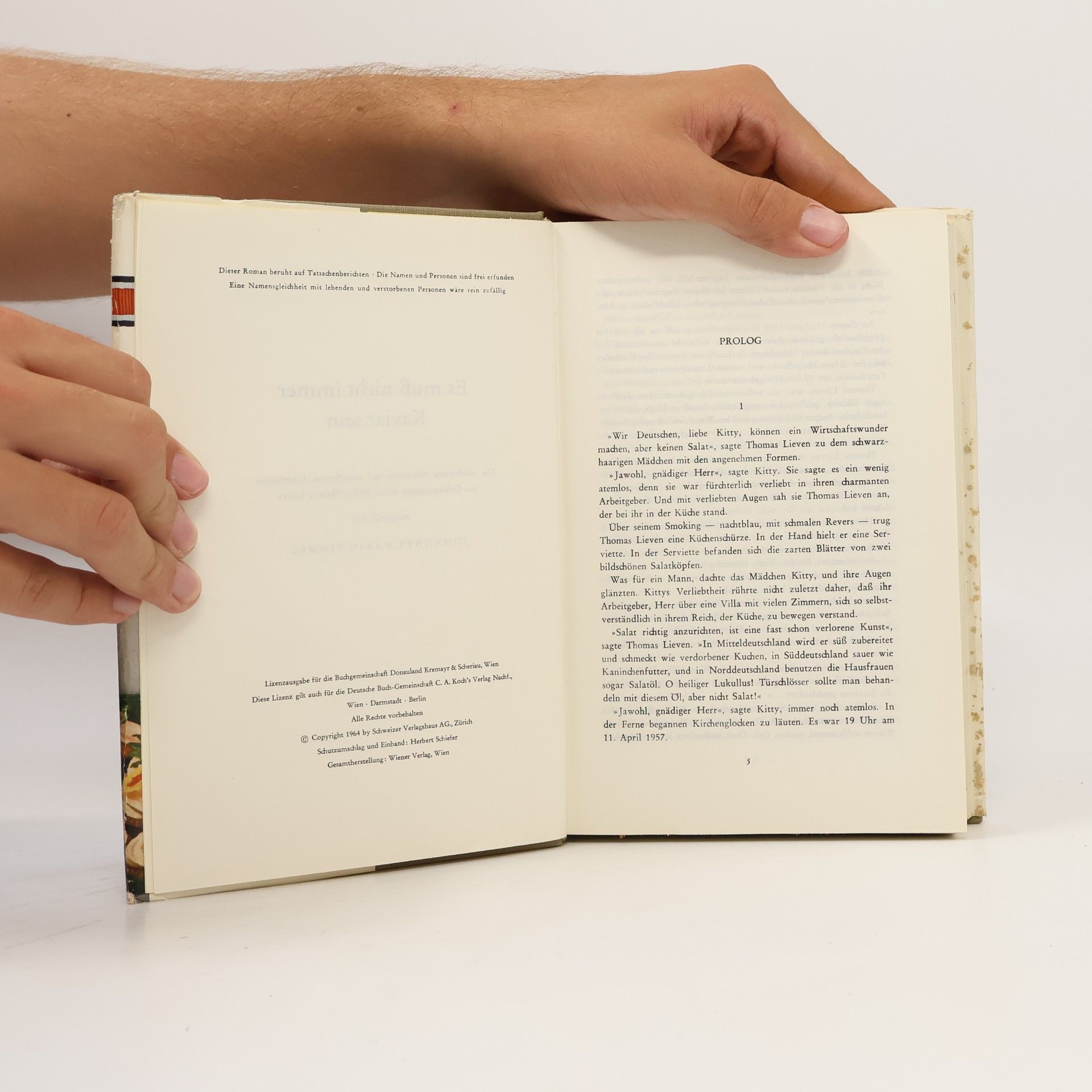 J. M. Simmel Es muß nicht immer Kaviar sein