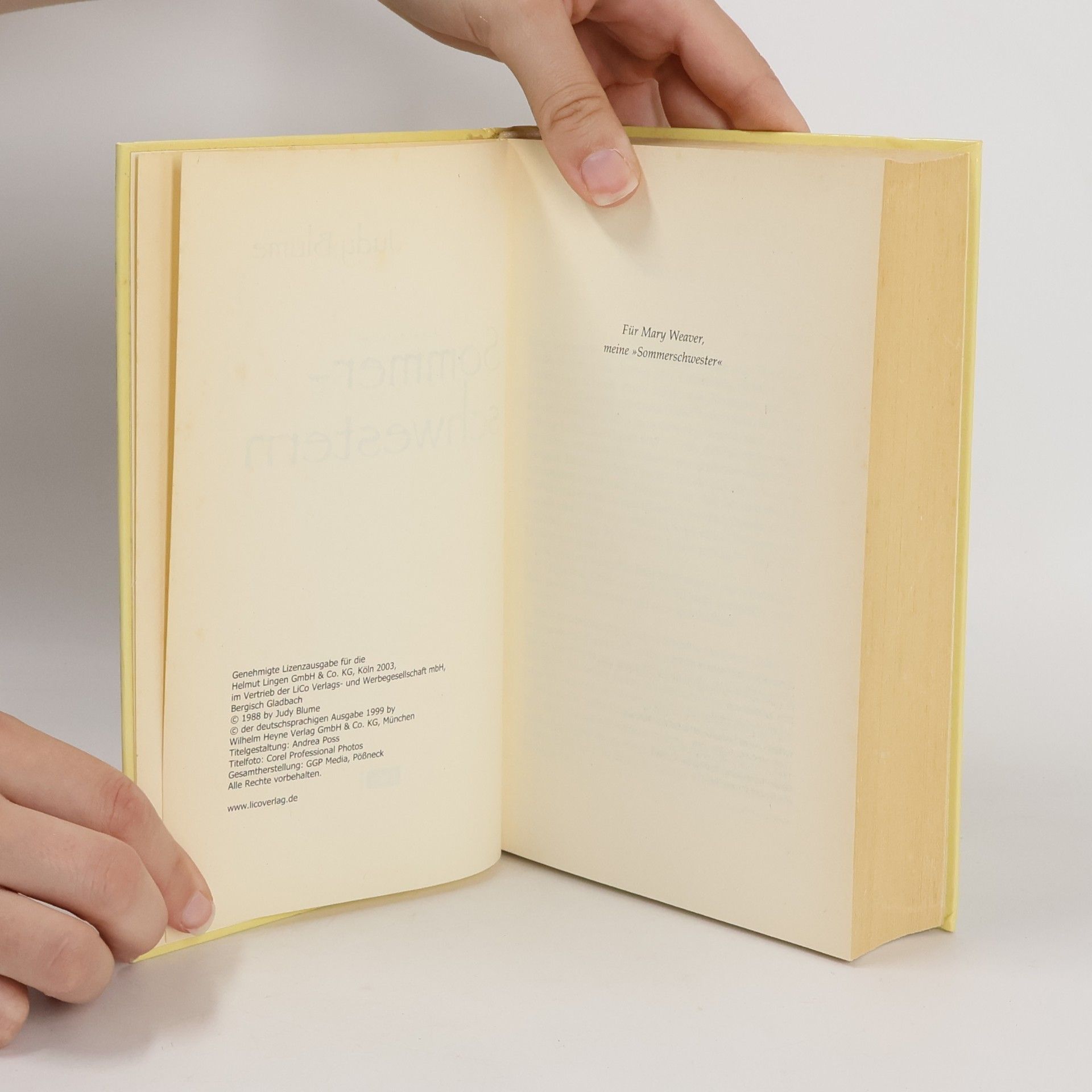 Judy Blume Sommerschwestern
