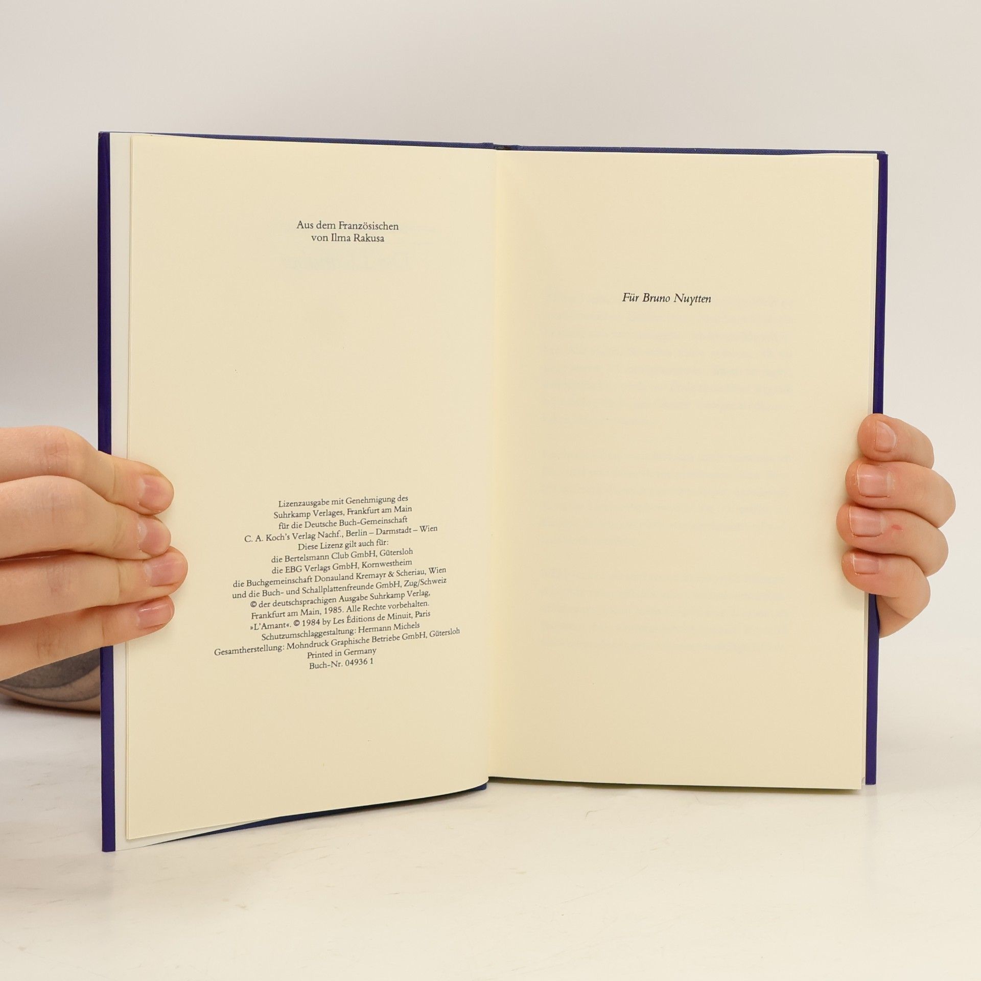 Marguerite Duras Der Liebhaber