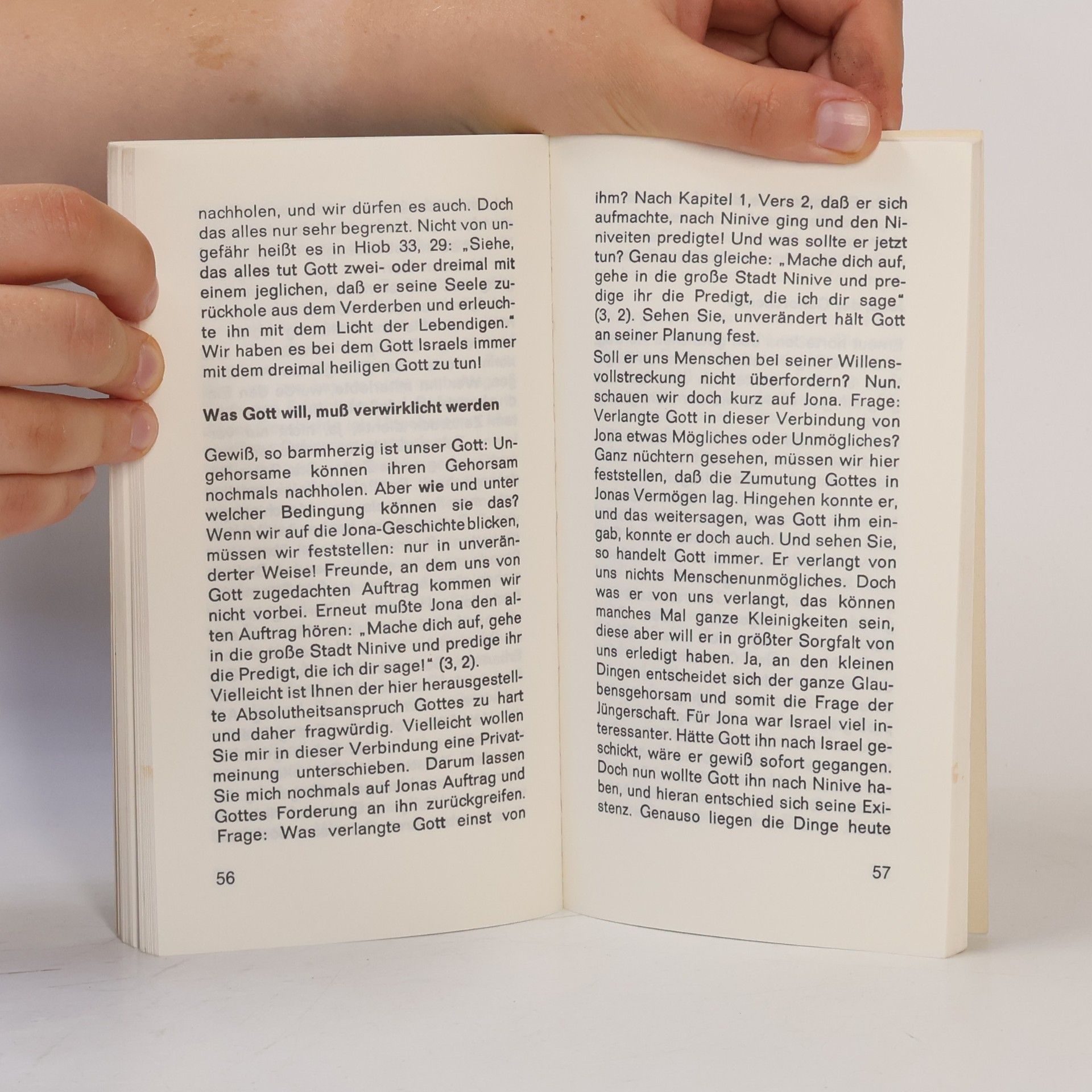 Autorenkollektiv Jona. Ein Mensch in Gottes gewaltigen Händen