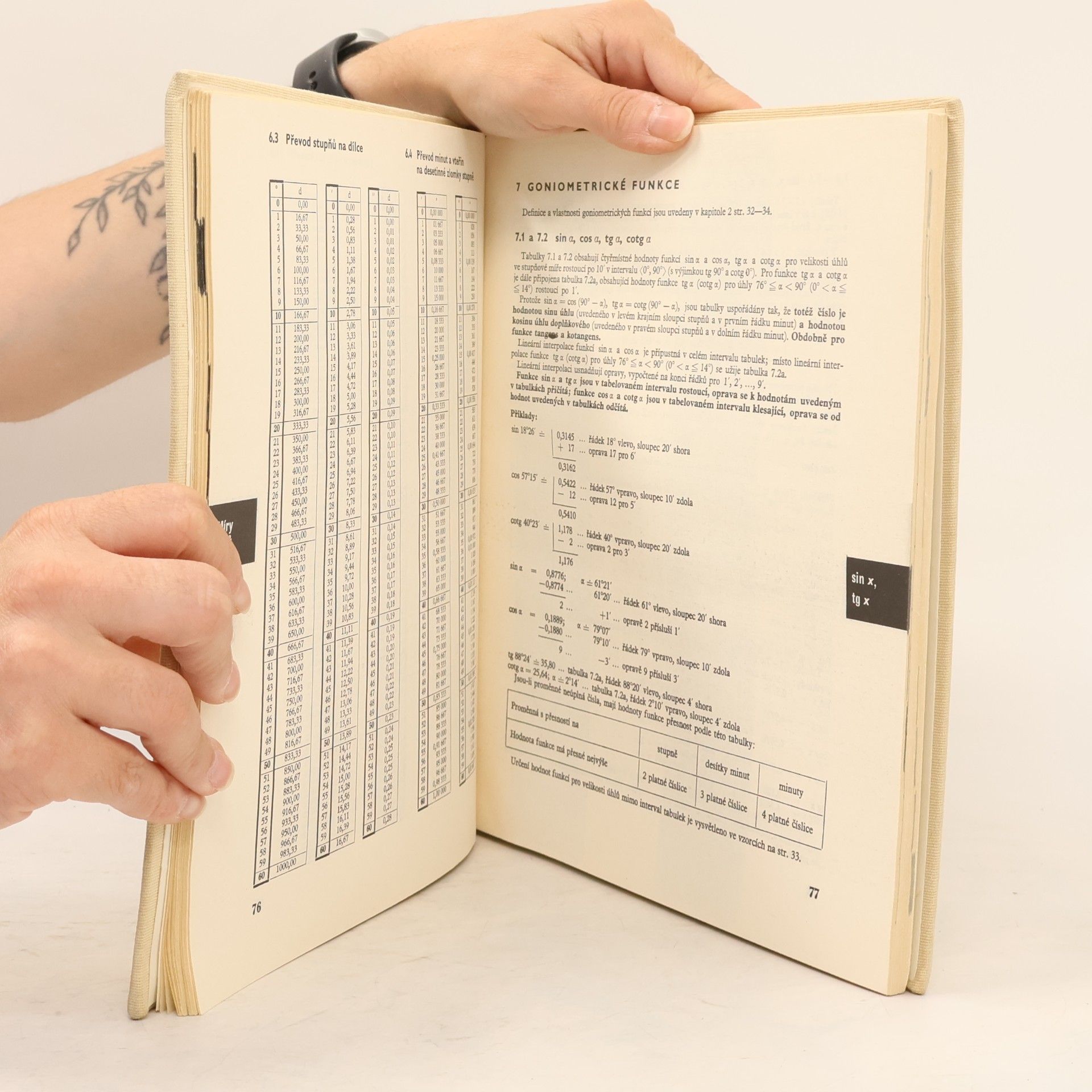 Kolektiv autorů Matematické, fyzikální a chemické tabulky pro střední školy