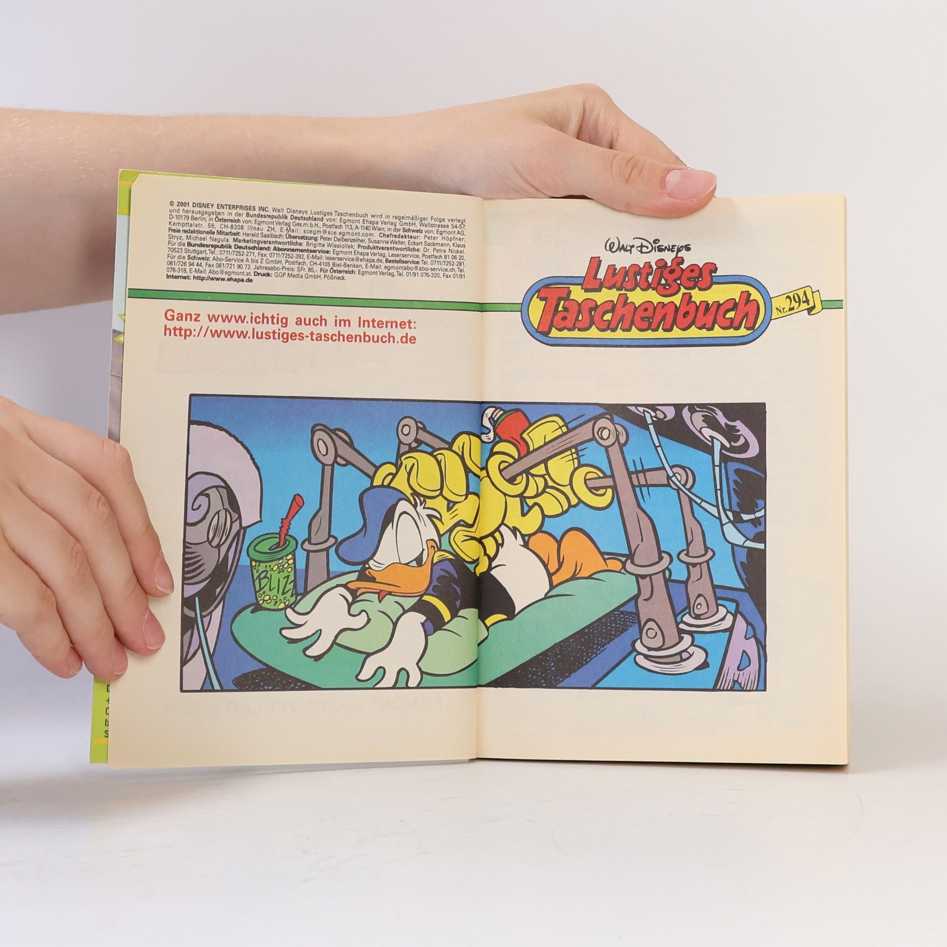 Walt Disney Lustiges Taschenbuch 294. Der Plattfuss aus den Wäldern