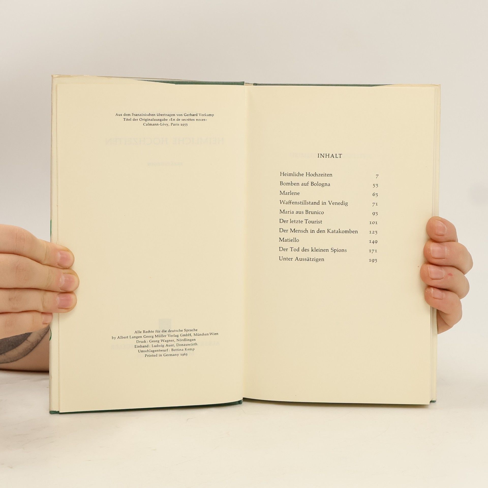 Félicien Marceau Heimliche Hochzeiten