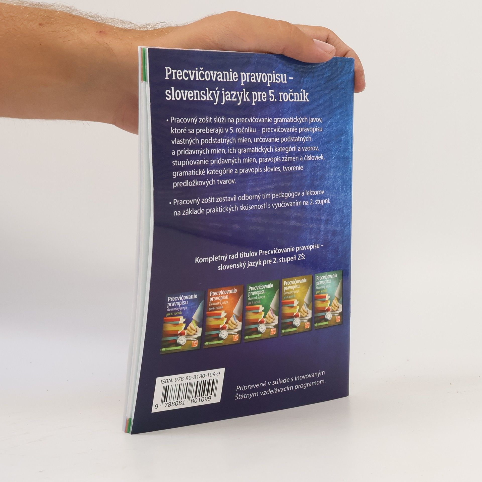 Kolektiv autorů Precvičovanie pravopisu. Slovenský jazyk pre 5. ročník
