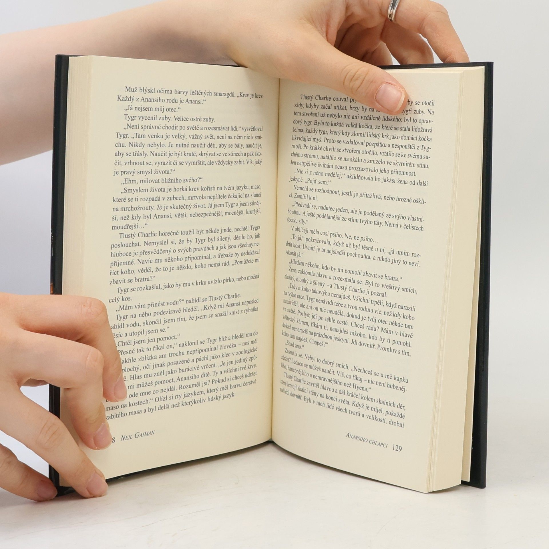 Neil Gaiman Anansiho chlapci