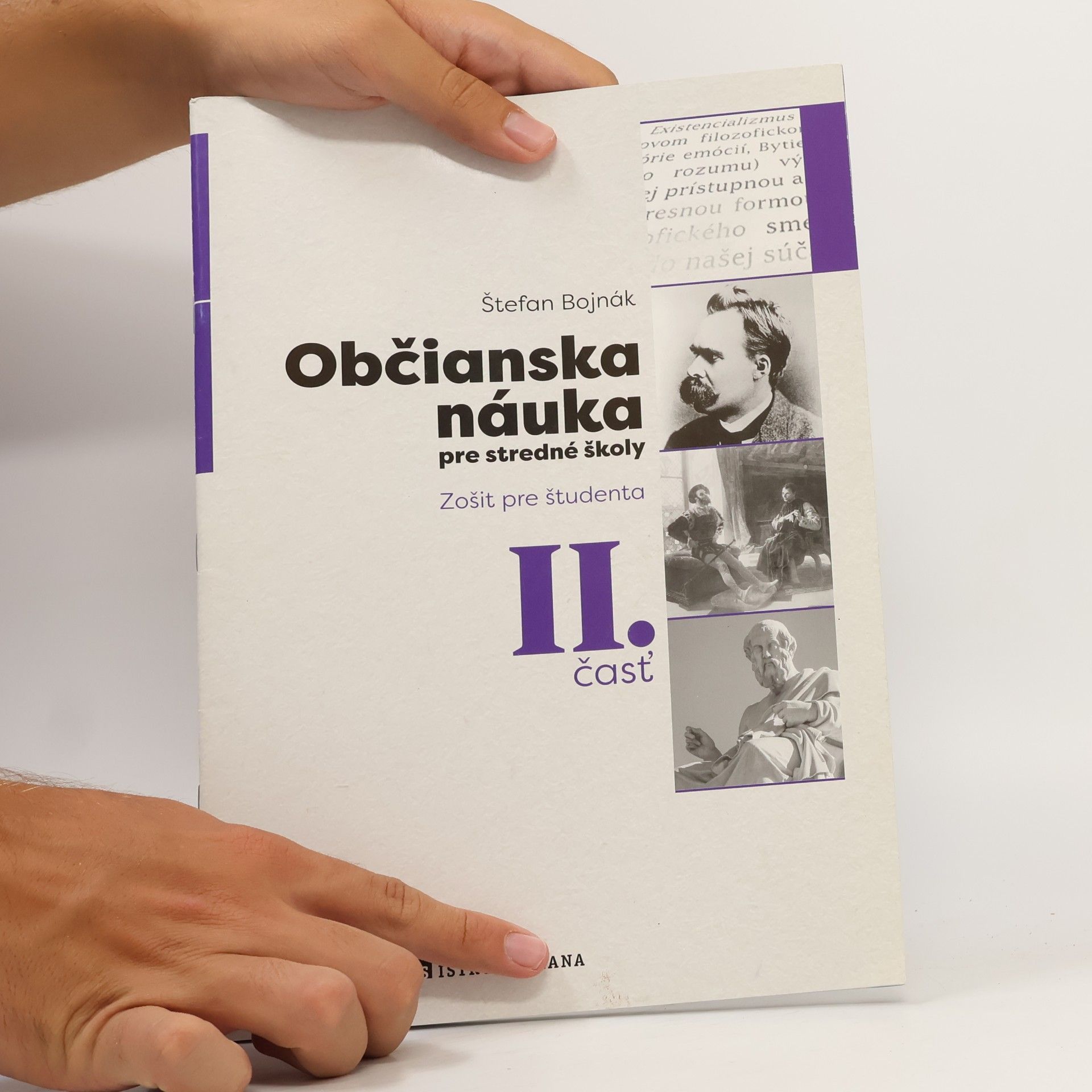 Štefan Bojnák Občianska náuka pre stredné školy 2. časť - Zošit pre študenta