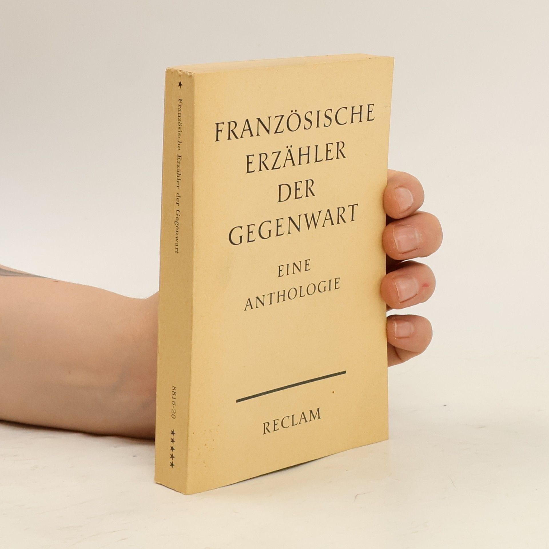 Georges Schlocker Französische Erzähler der Gegenwart