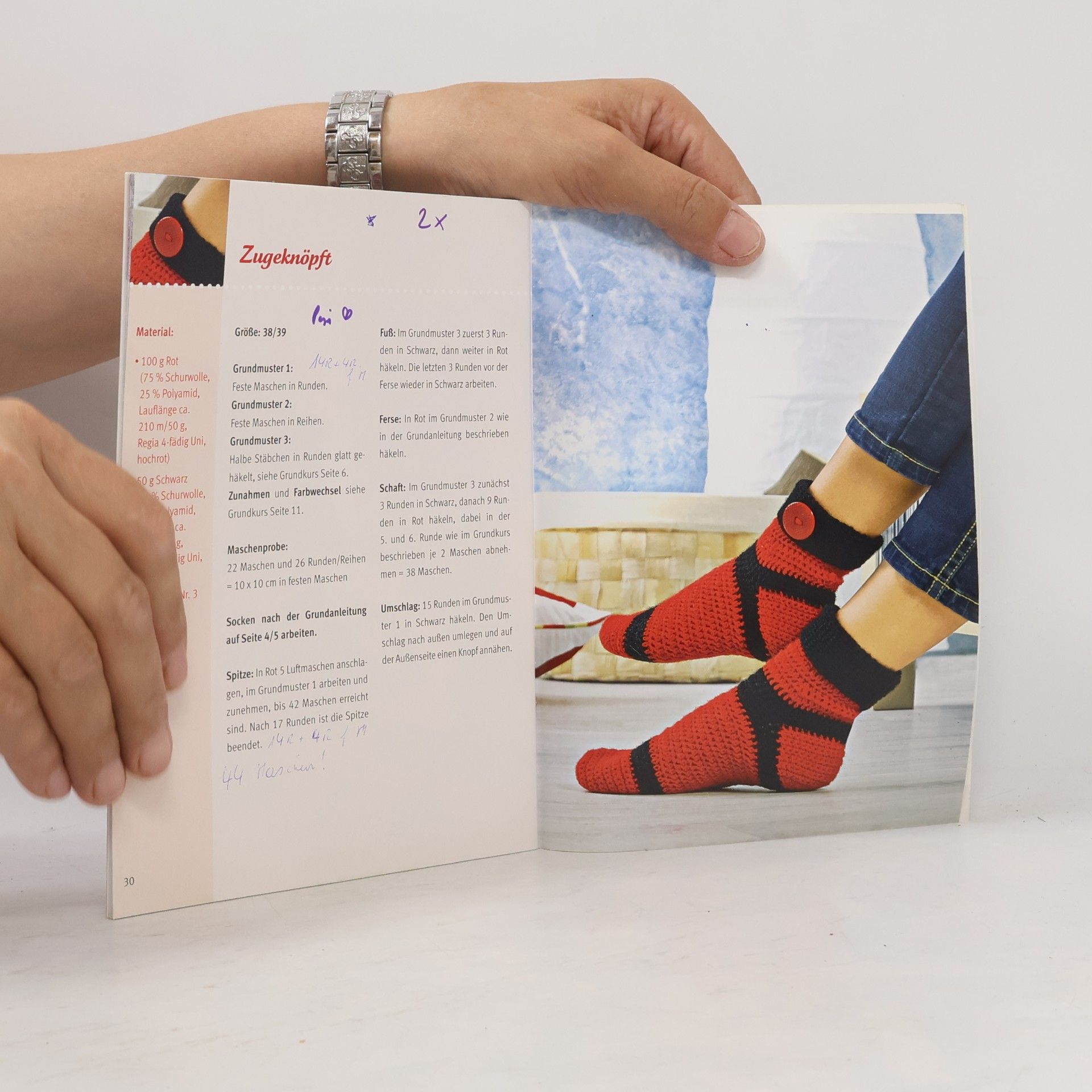 Tanja Müller Socken häkeln