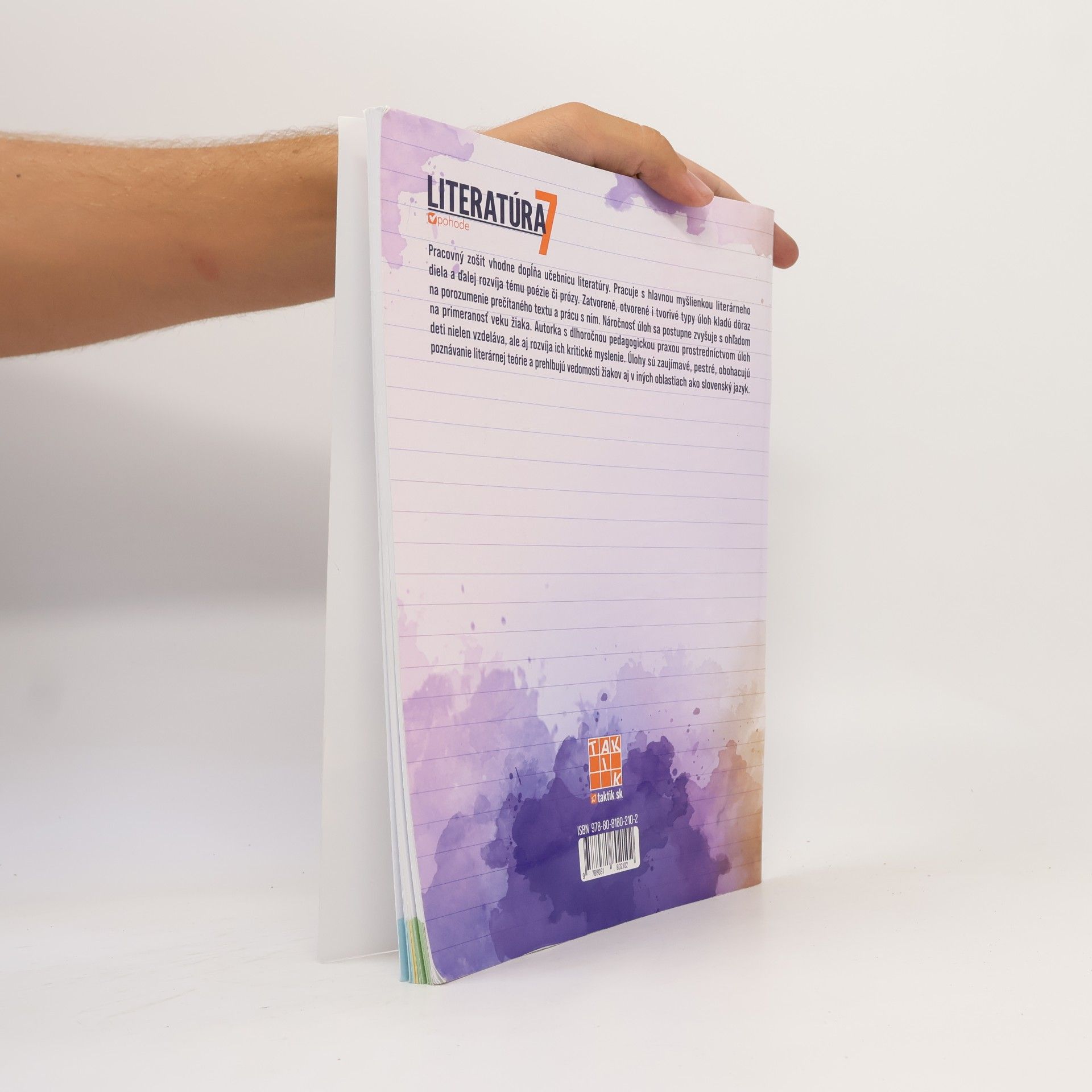 Sviteková Renáta Literatúra v pohode 7. Pracovný zošit pre 7. ročník ZŠ