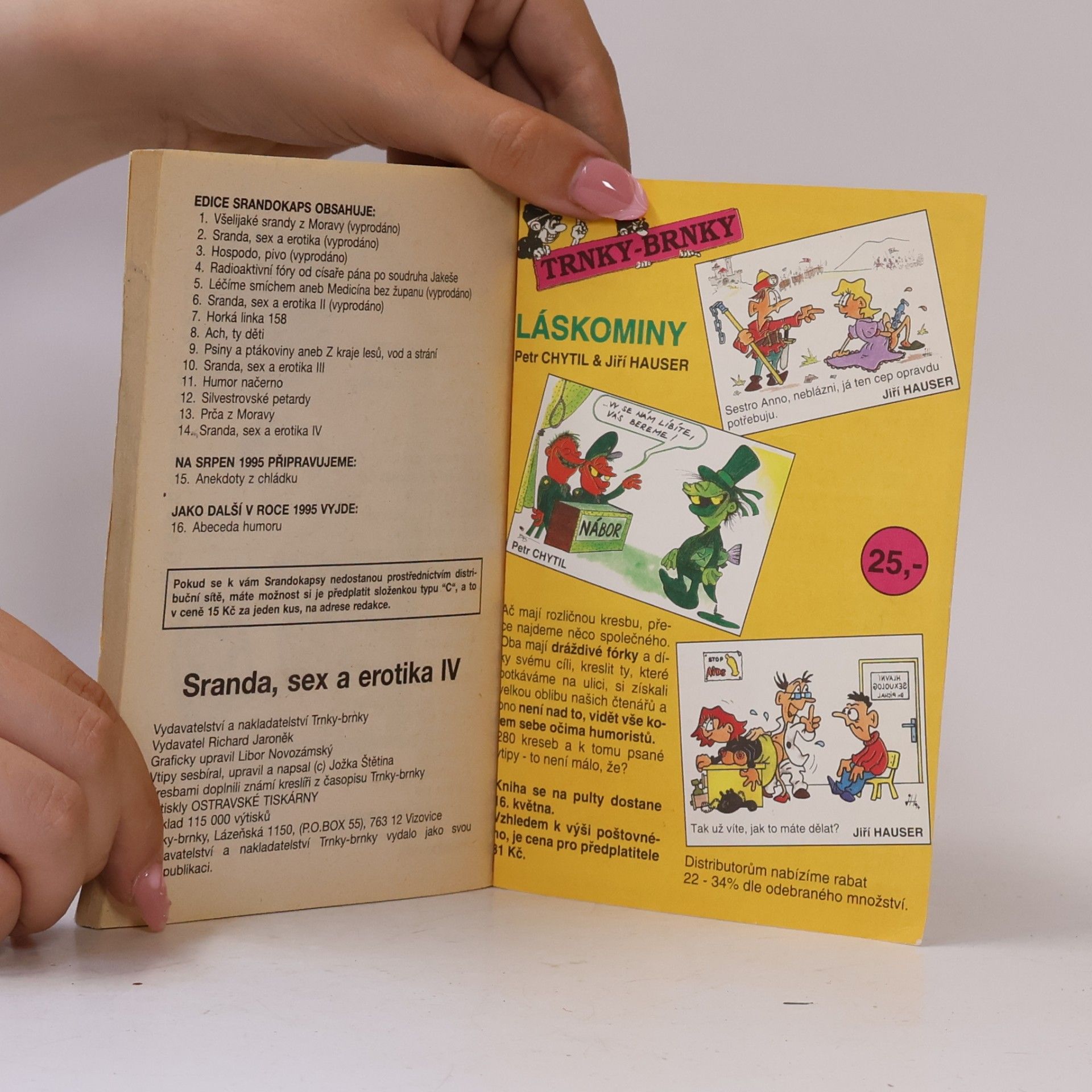 Jožka Štětina Srandokaps 14. Sranda, sex a erotika IV.