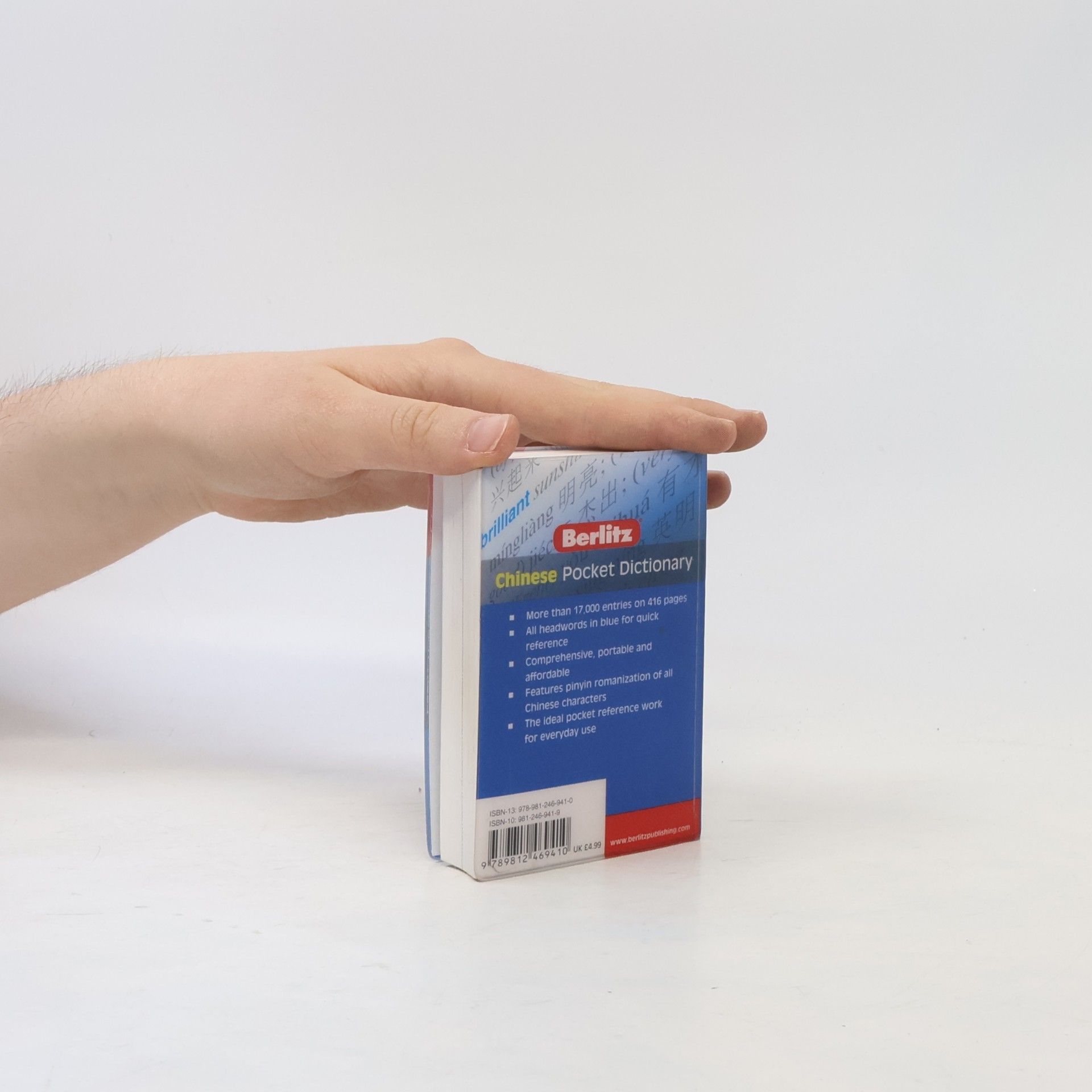 Autorenkollektiv Berlitz Pocket Dictionary Mandarin Chinese