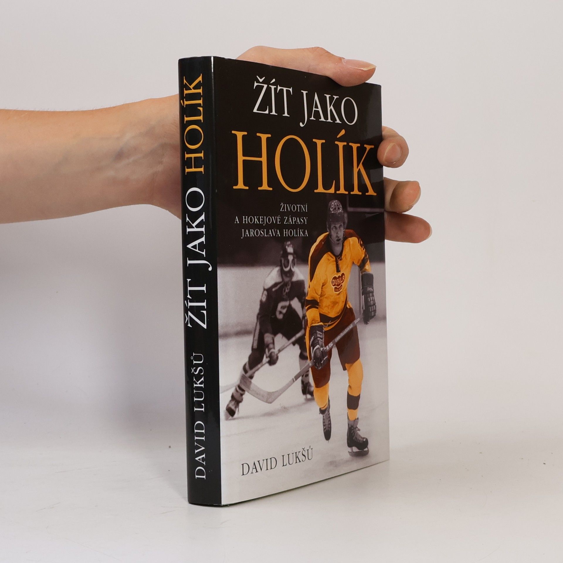 David Lukšů Žít jako Holík. Životní a hokejové zápasy Jaroslava Holíka