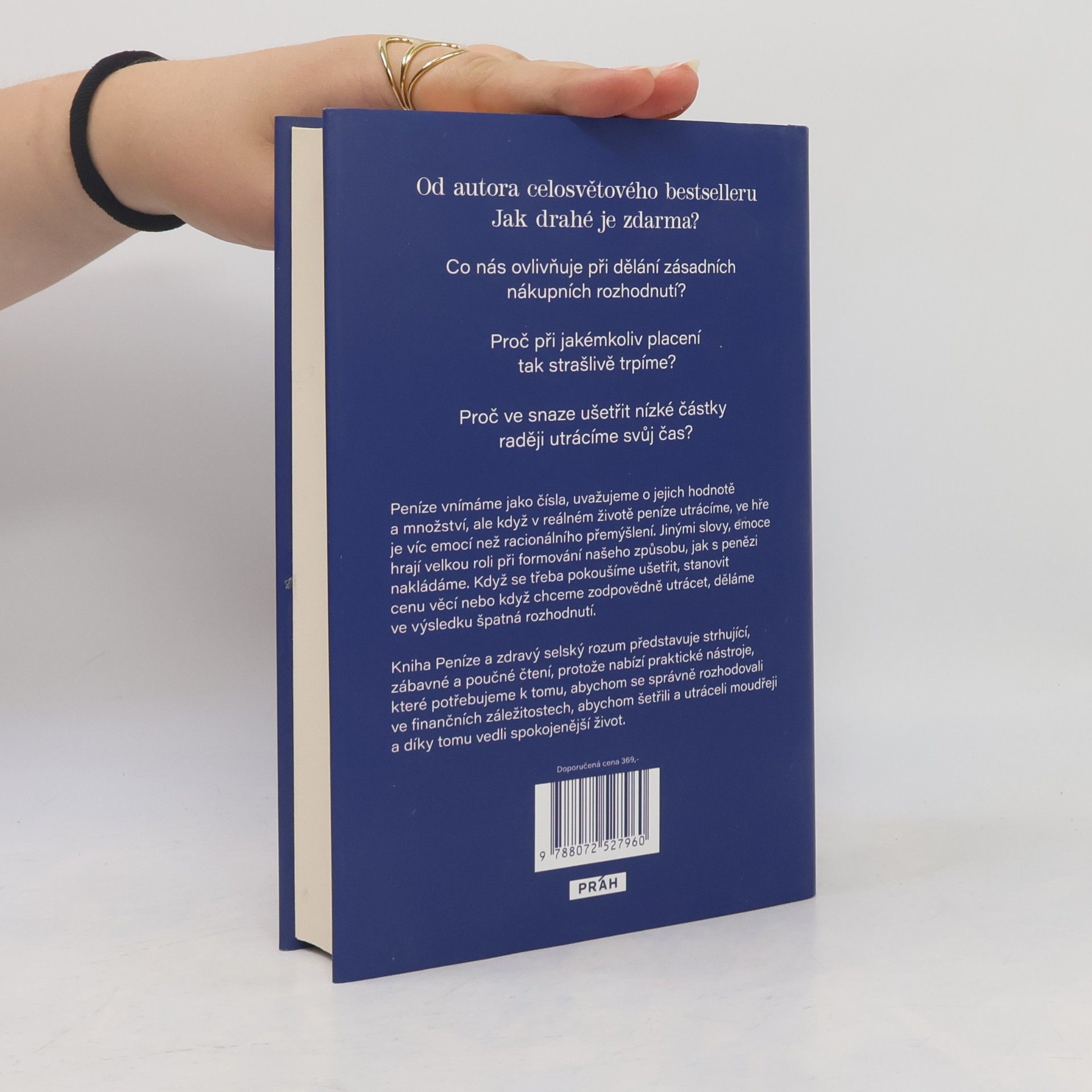 Dan Ariely Peníze a zdravý selský rozum