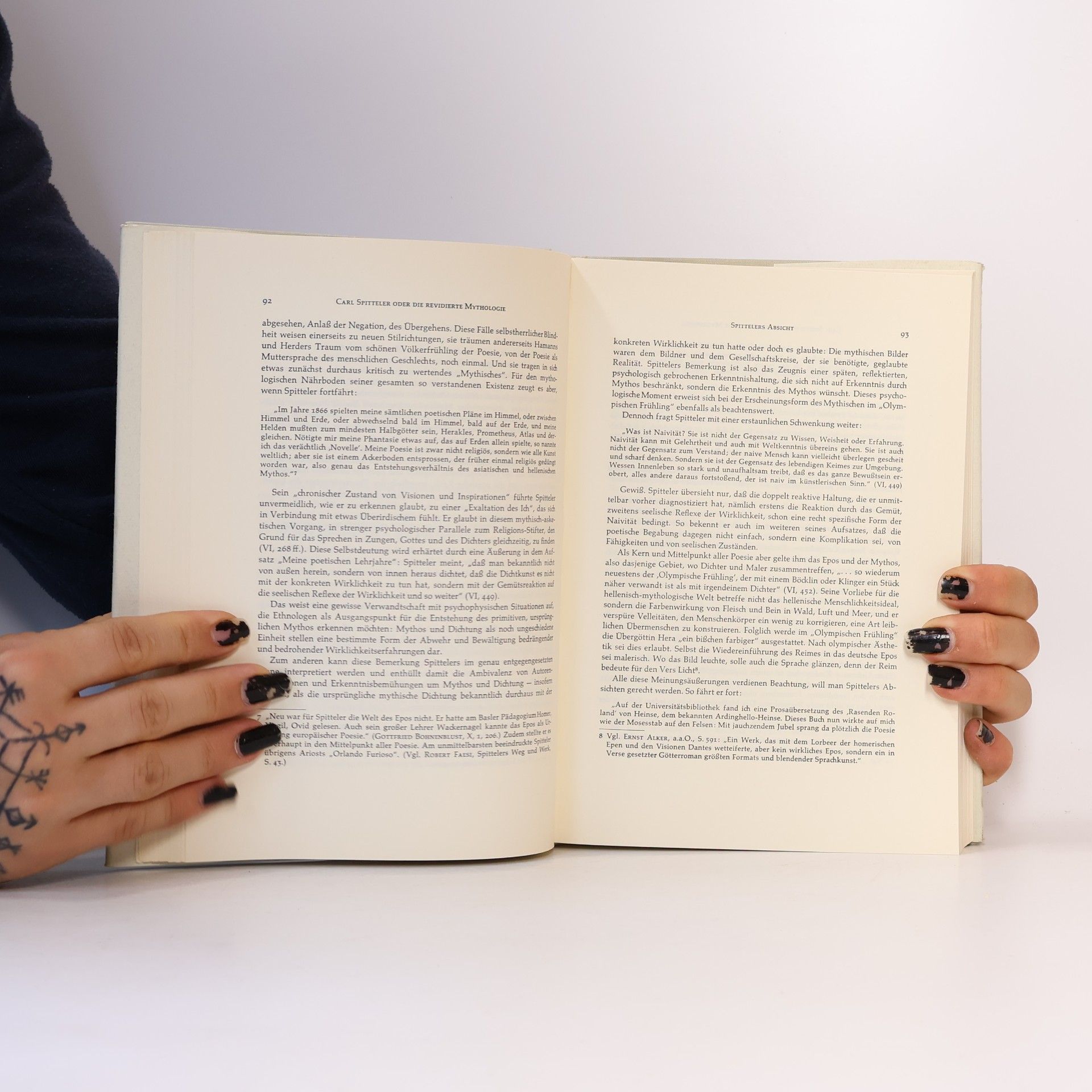 Gerhard Schmidt Henkel Mythos und Dichtunng