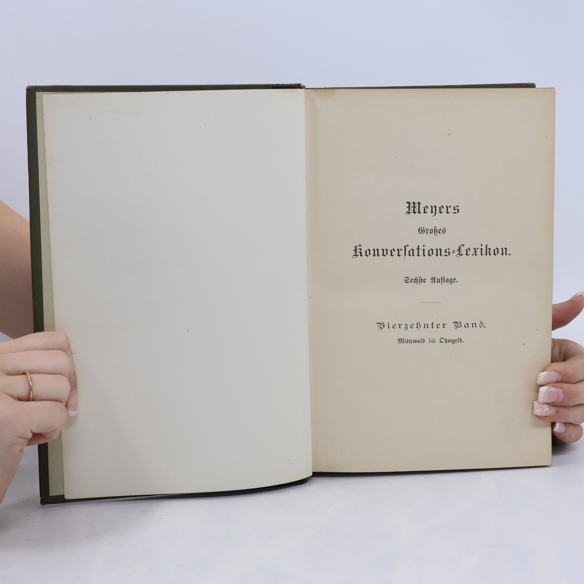 Autores varios Meyers grosses Konversations-Lexikon 14