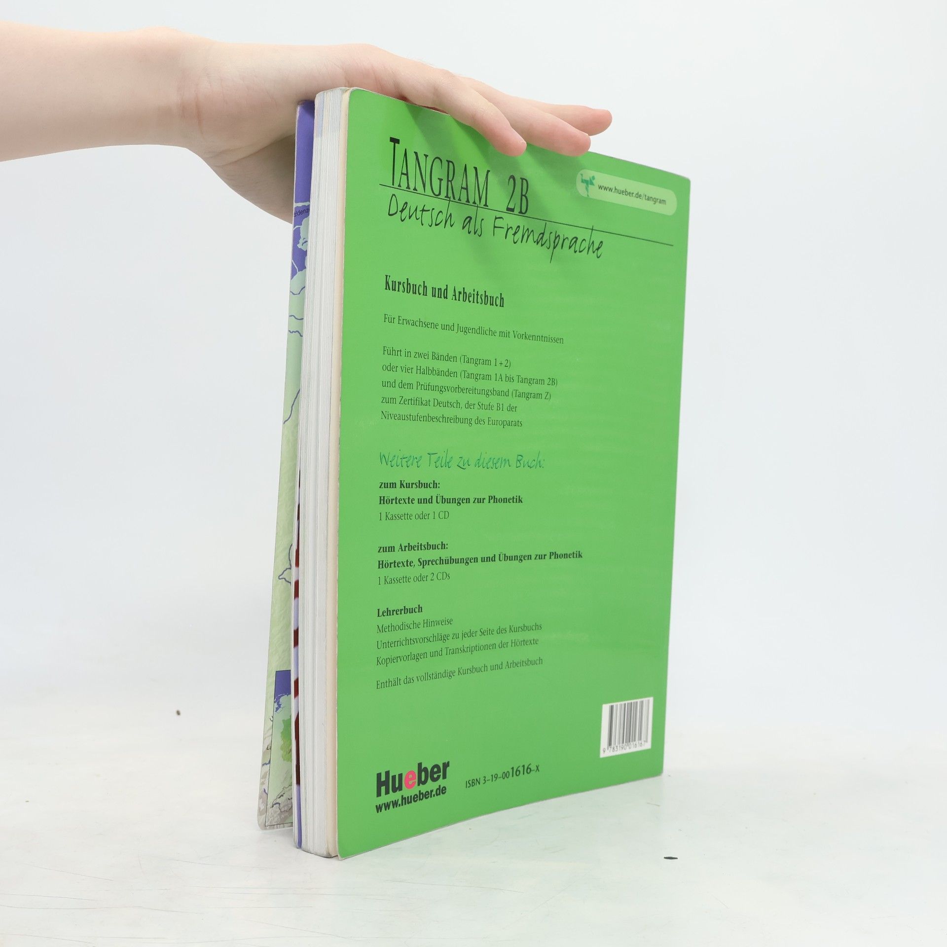 Rosa-Maria Dallapiazza Tangram 2B : Deutsch als Fremdsprache : Kurs- und Arbeitsbuch