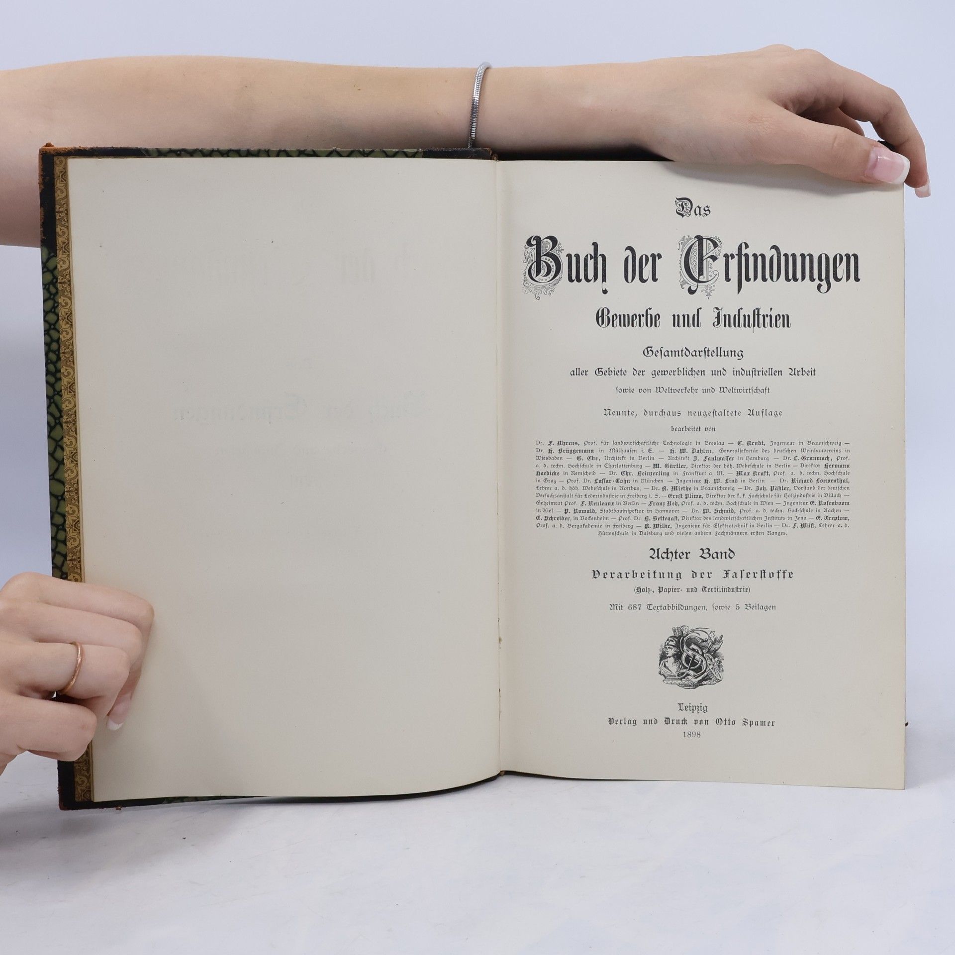 Autorenkollektiv Das Buch der Erfindungen, Gewerbe und Industrien