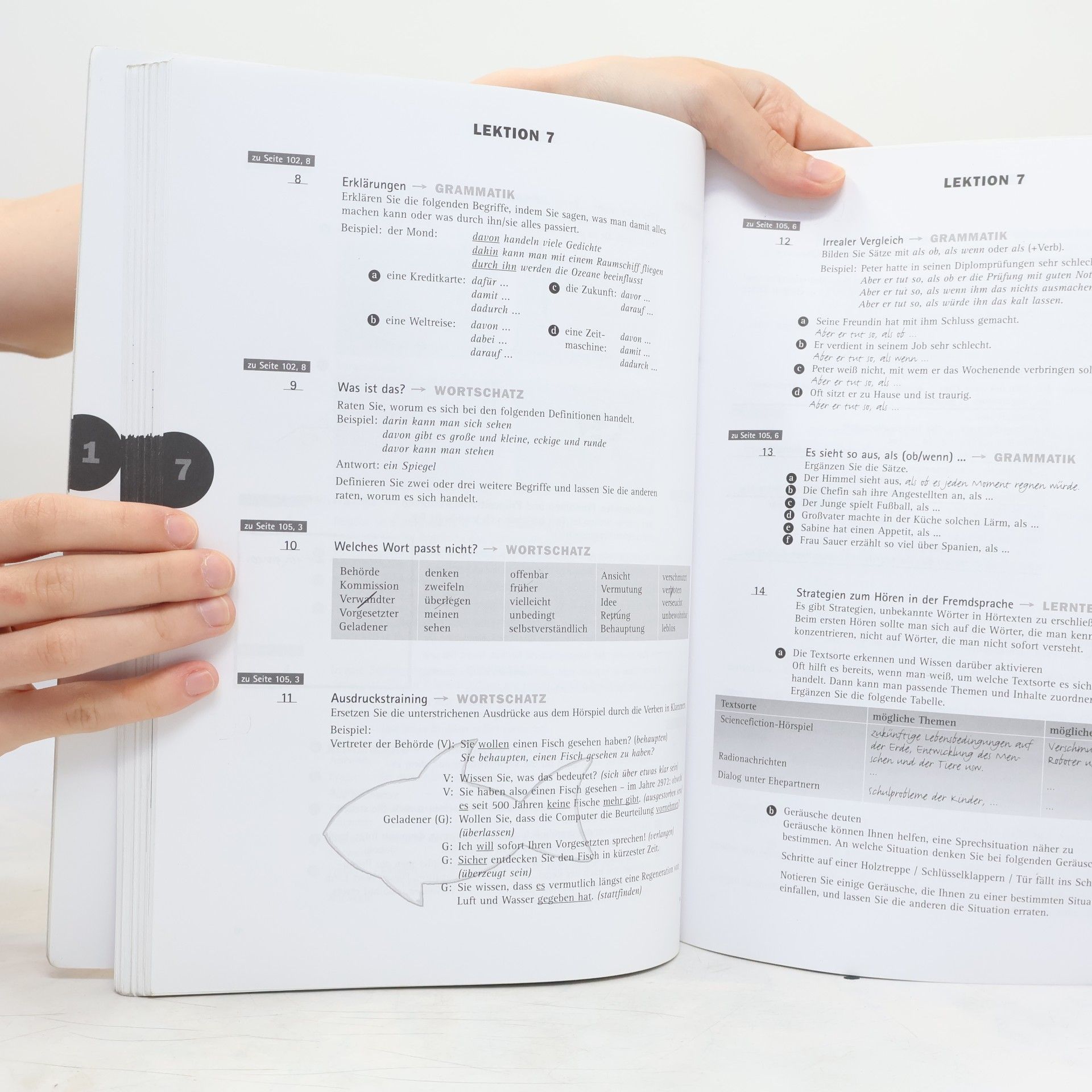 Michaela Perlmann-Balme em neu Hauptkurs: Deutsch als Fremdsprache für Mittelstufe. Arbeitsbuch, Niveaustufe B2