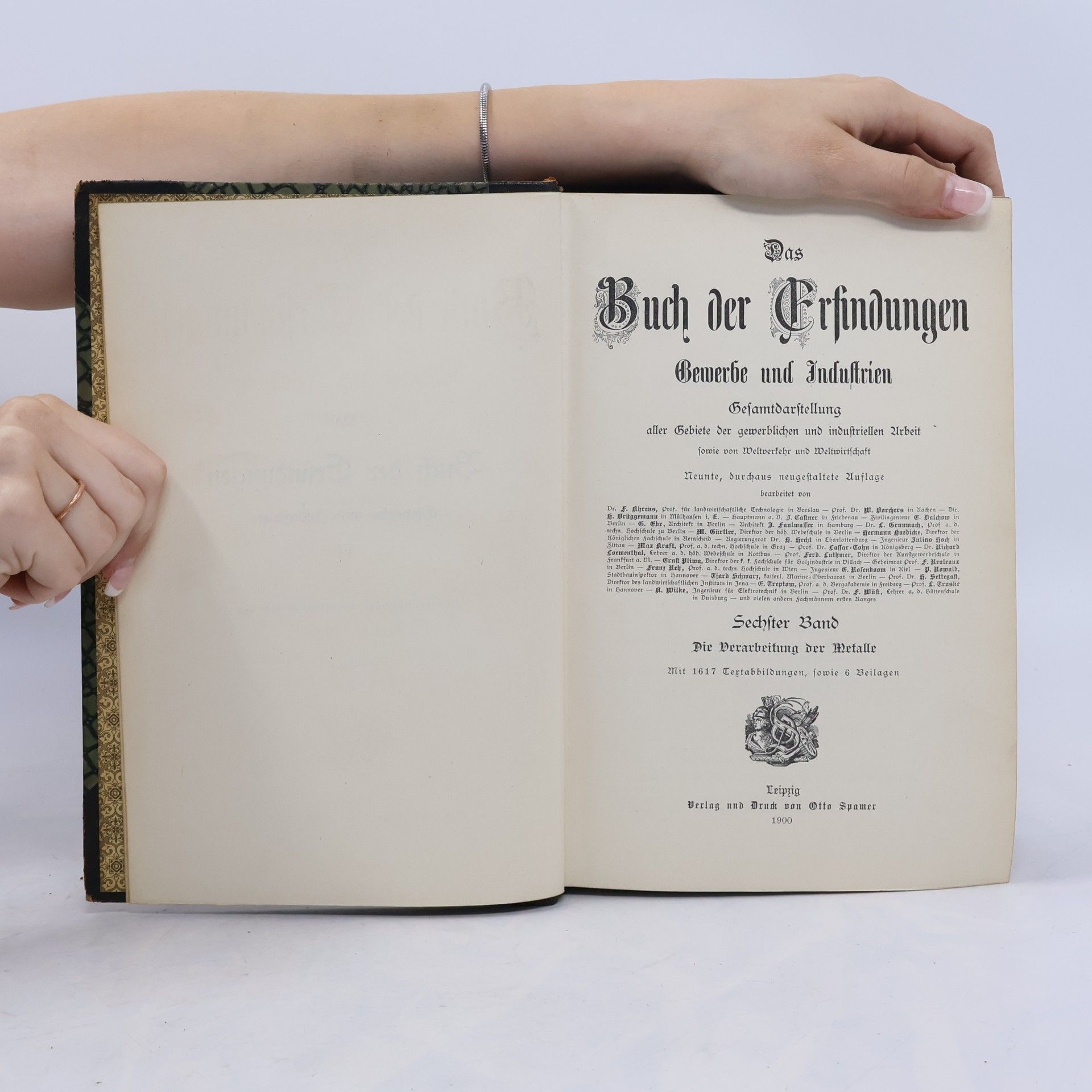 Autorenkollektiv Das Buch der Erfindungen Bewerbe und Industrien