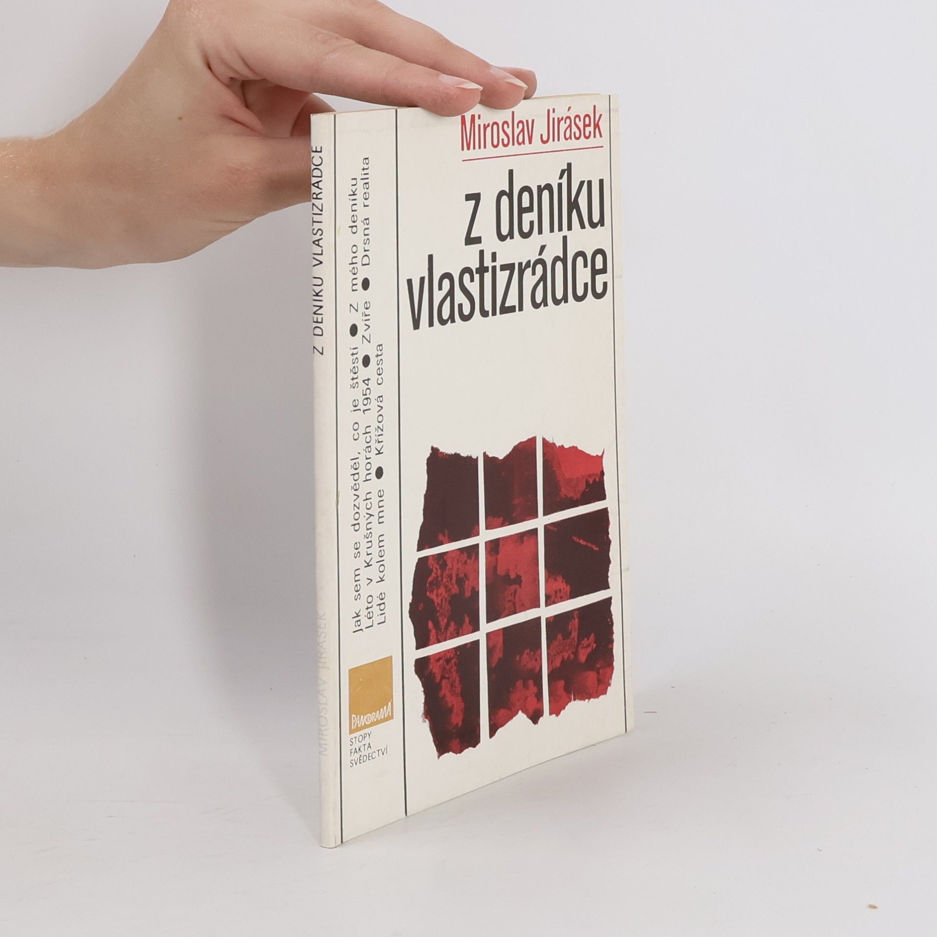 Miroslav Jirásek Z deníku vlastizrádce