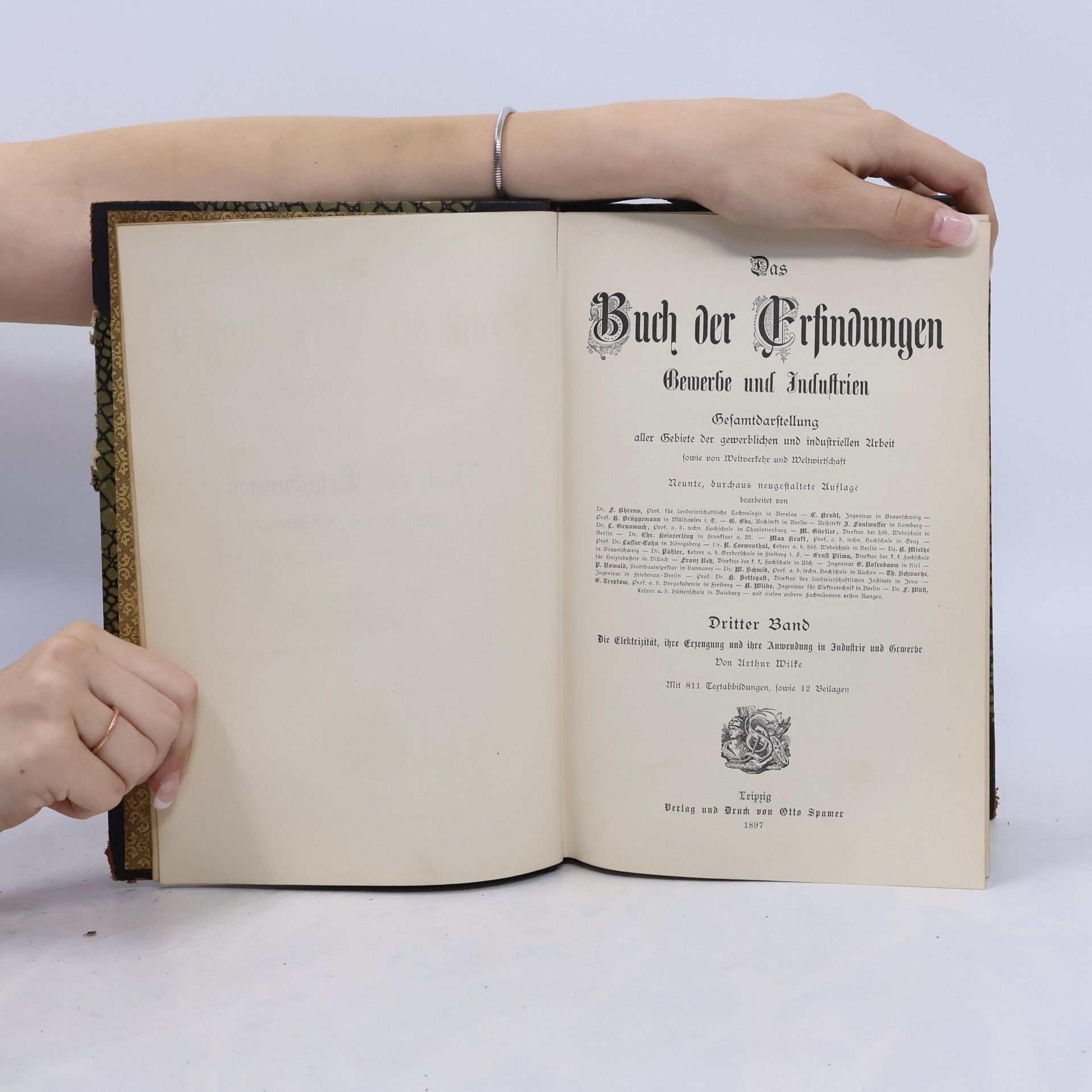 Autorenkollektiv Das Buch der Erfindungen Bewerbe und Industrien