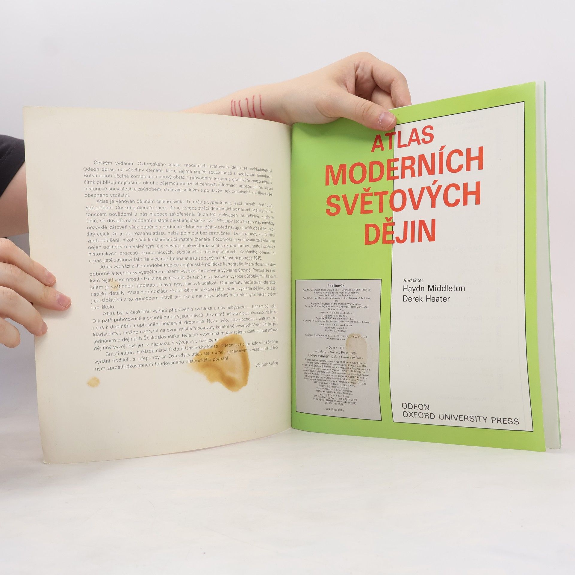 Haydn Middleton Atlas moderních světových dějin
