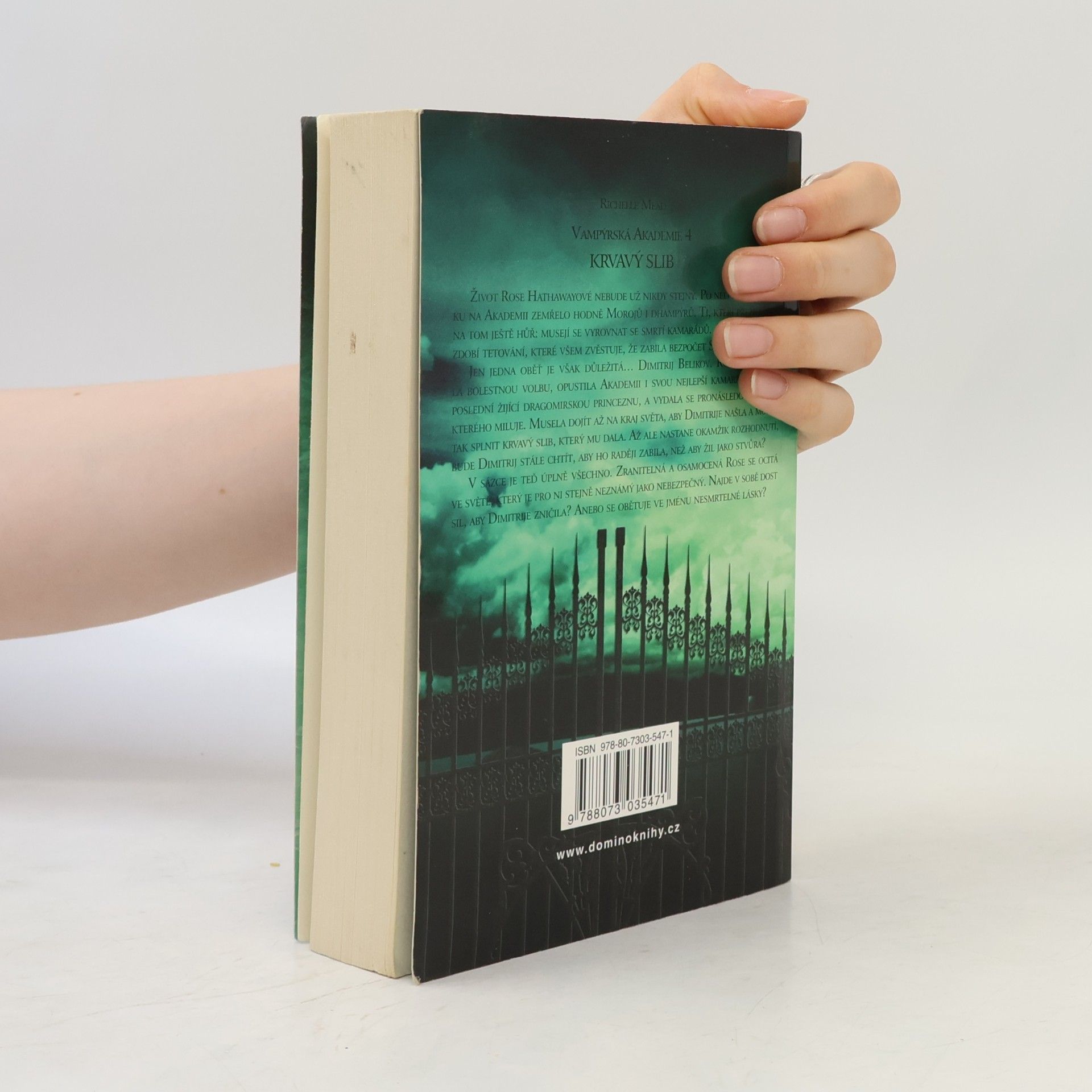 Richelle Mead Vampýrská akademie 4: Krvavý slib